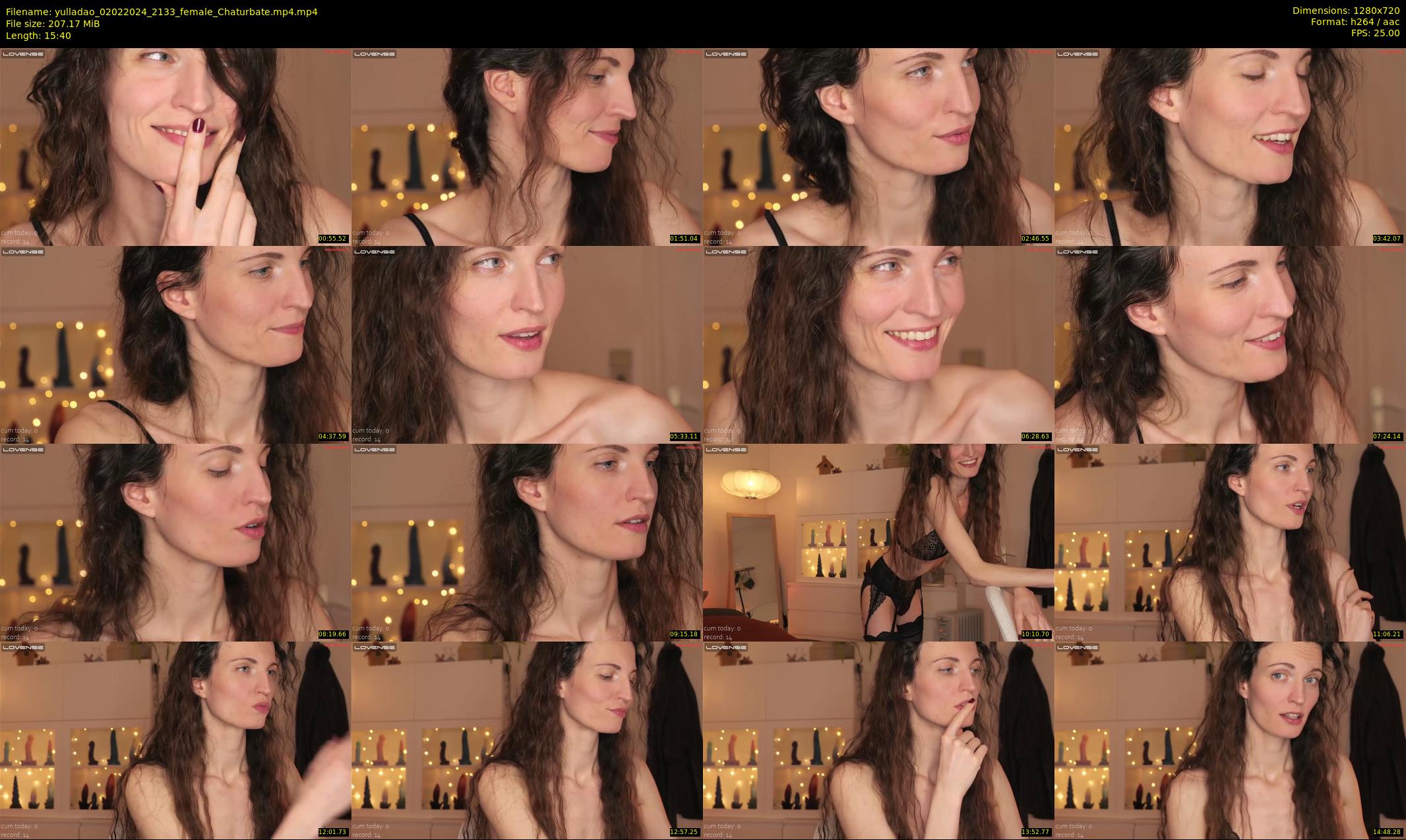 yulladao — 16 minute Chaturbate female cam show recording, 720p, Feb 2, 2024