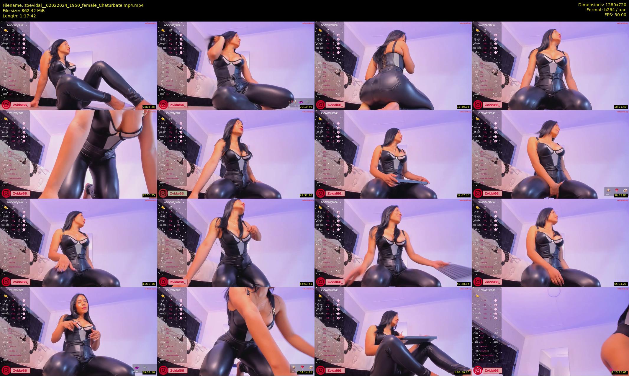 zoevidal_ — 78 minute Chaturbate female cam show recording, 720p, Feb 2, 2024