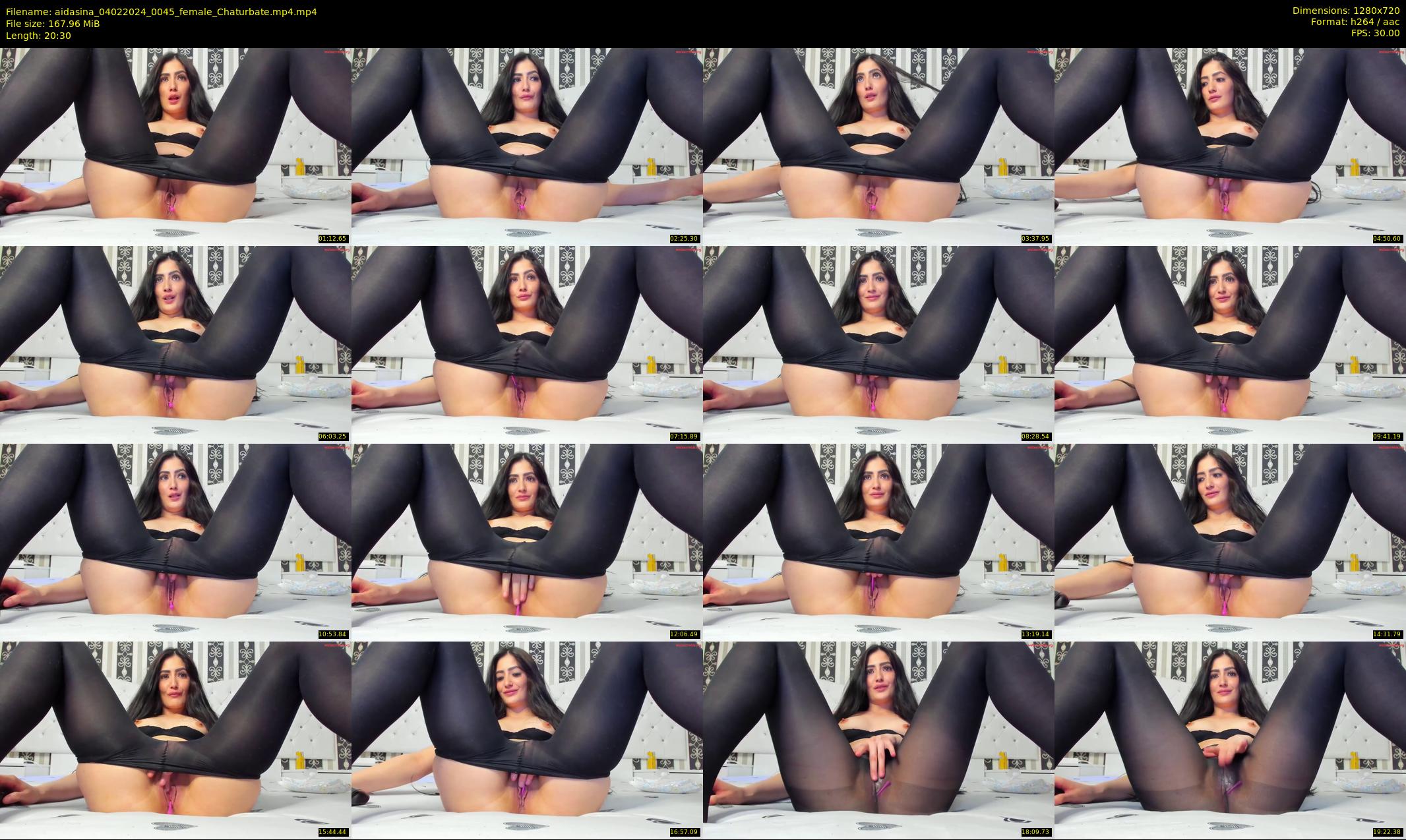 aidasina — 21 minute Chaturbate female cam show recording, 720p, Feb 4, 2024