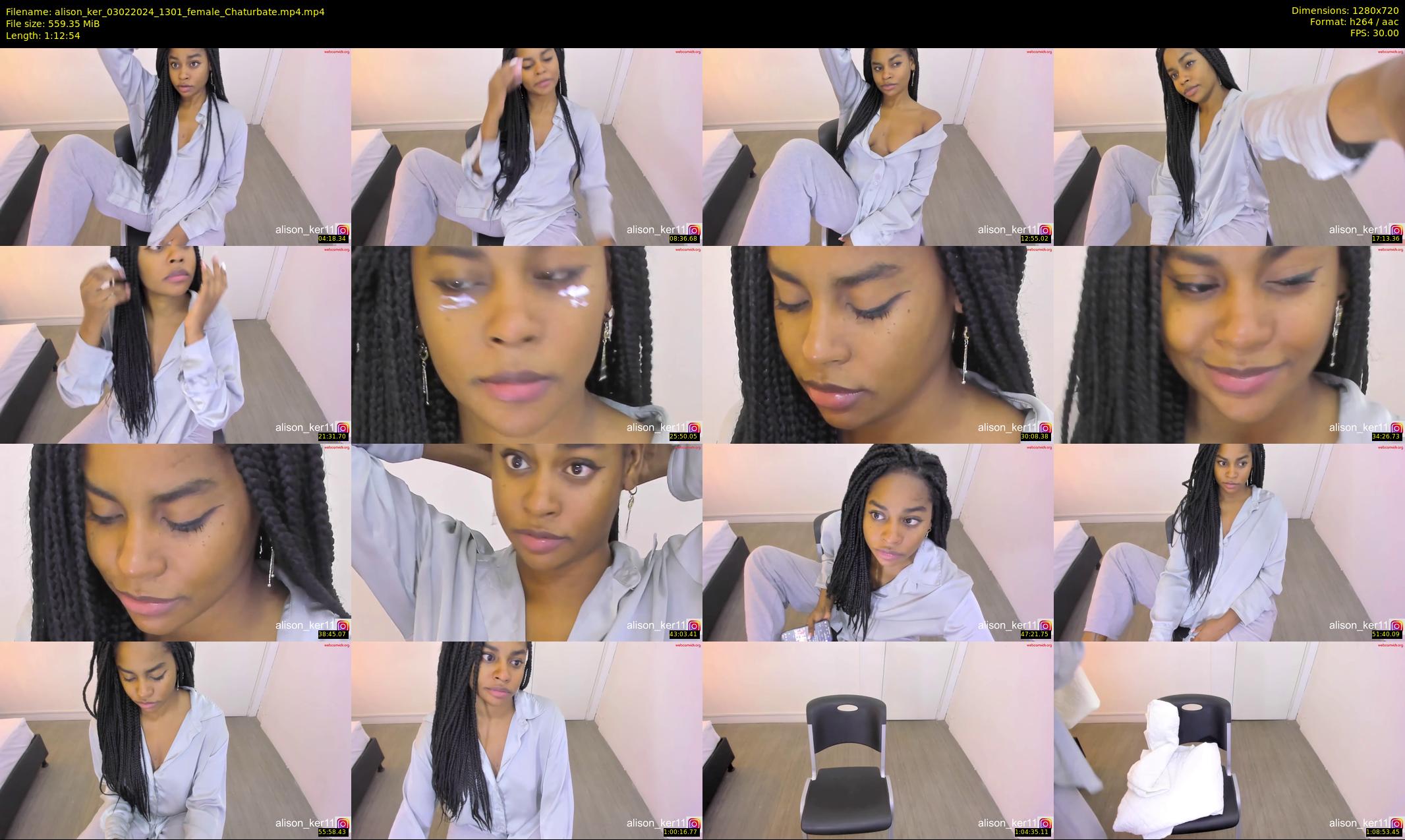 alison_ker — 73 minute Chaturbate female cam show recording, 720p, Feb 3, 2024
