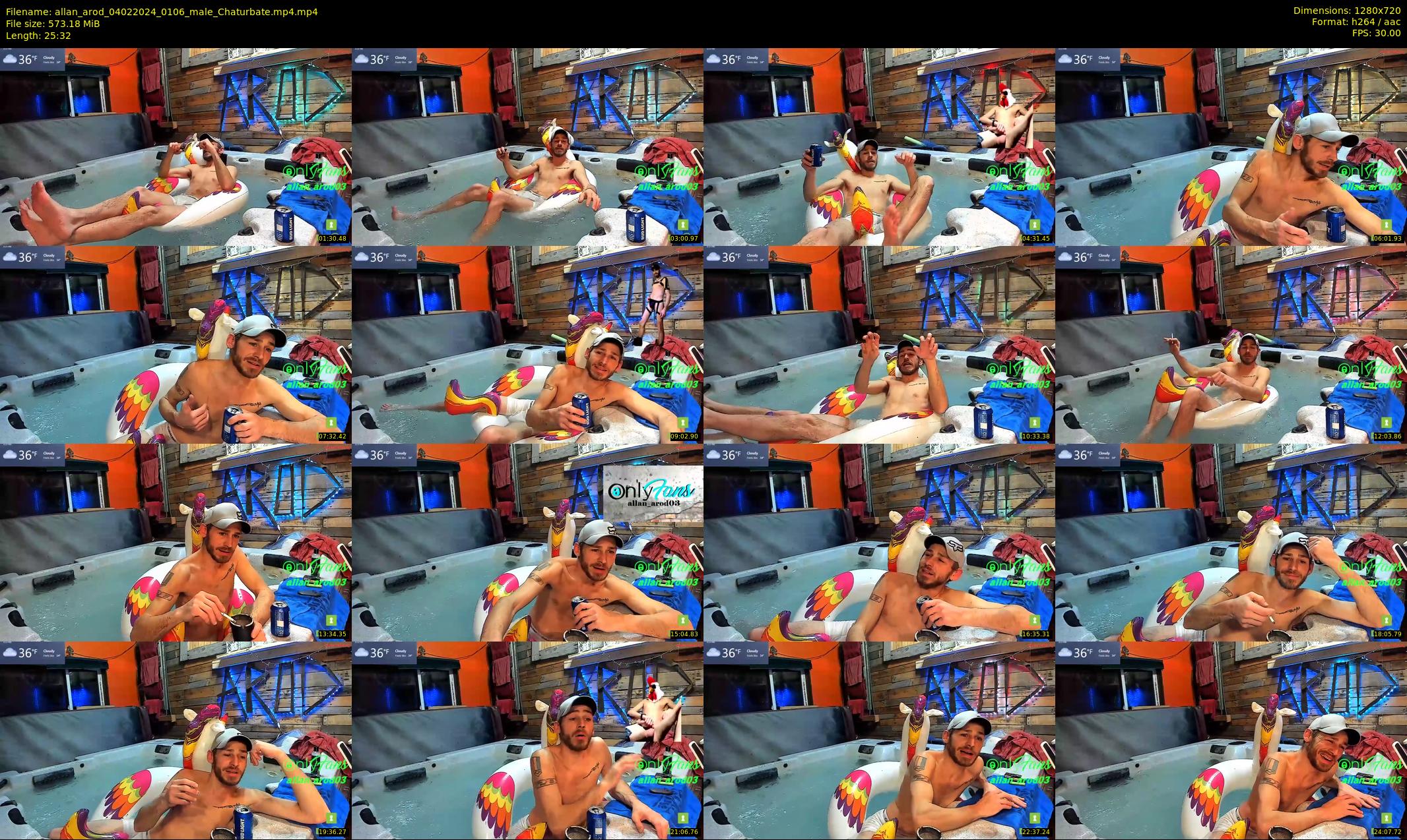 allan_arod — 26 minute Chaturbate male cam show recording, 720p, Feb 4, 2024