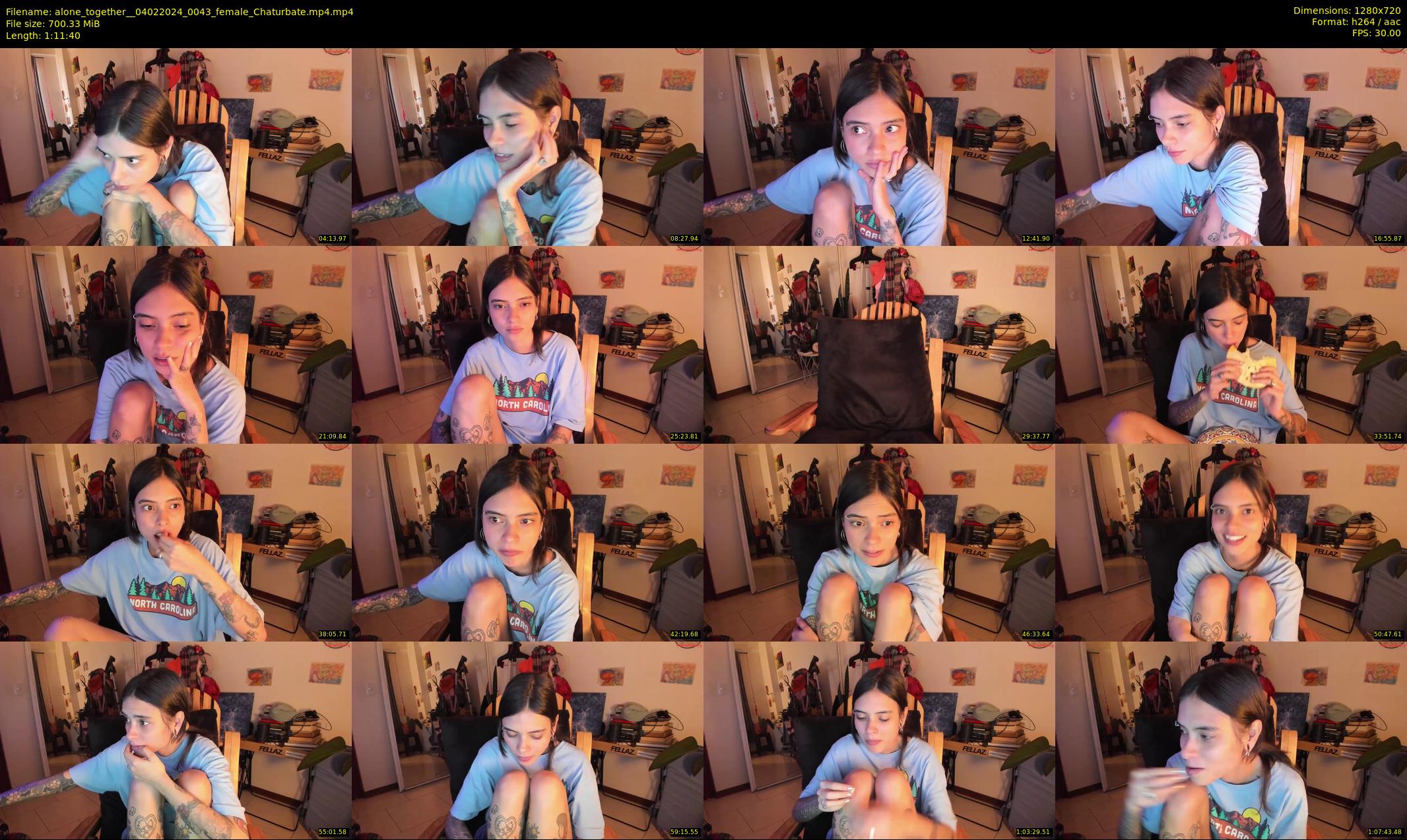 alone_together_ — 72 minute Chaturbate female cam show recording, 720p, Feb 4, 2024