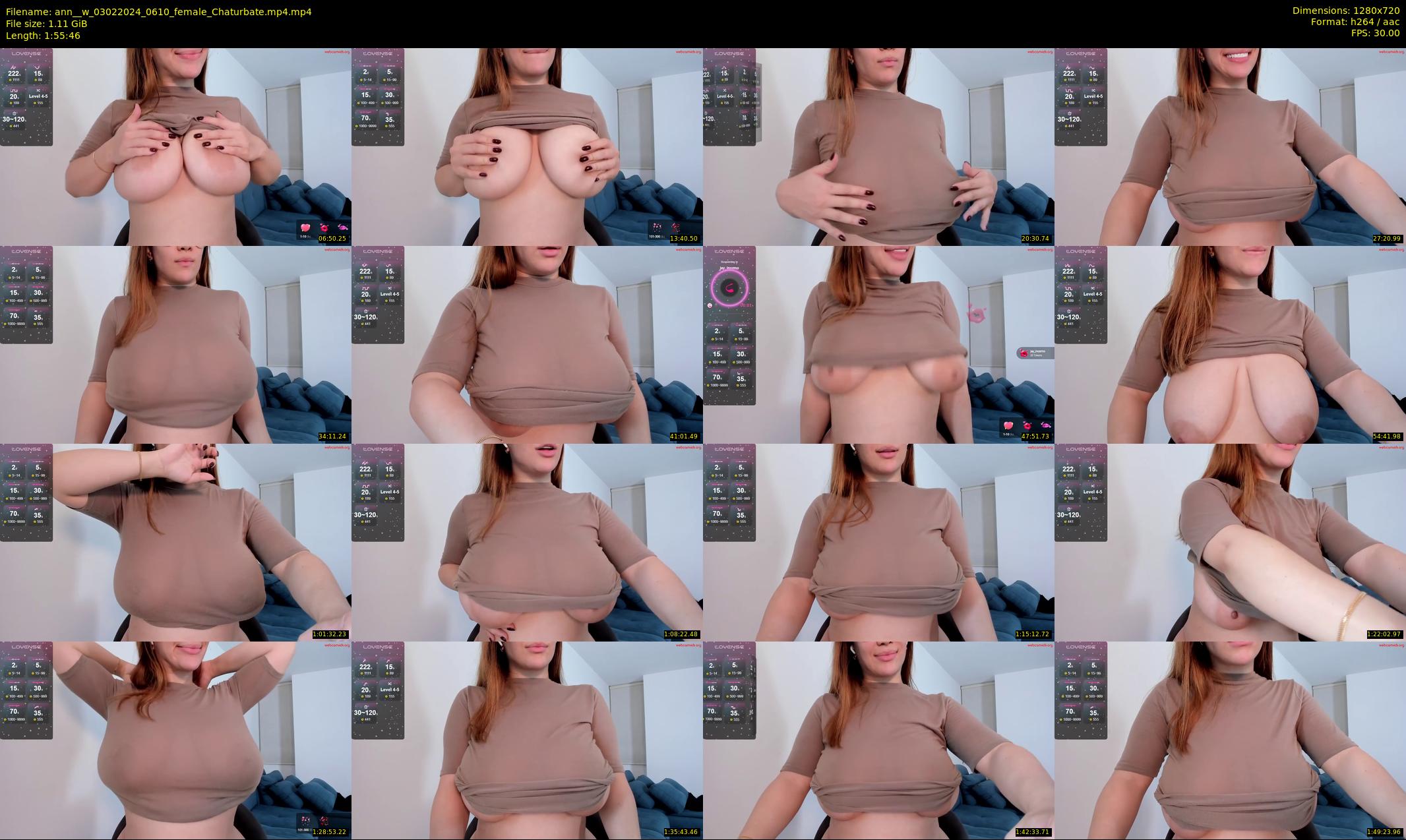 ann__w — 116 minute Chaturbate female cam show recording, 720p, Feb 3, 2024