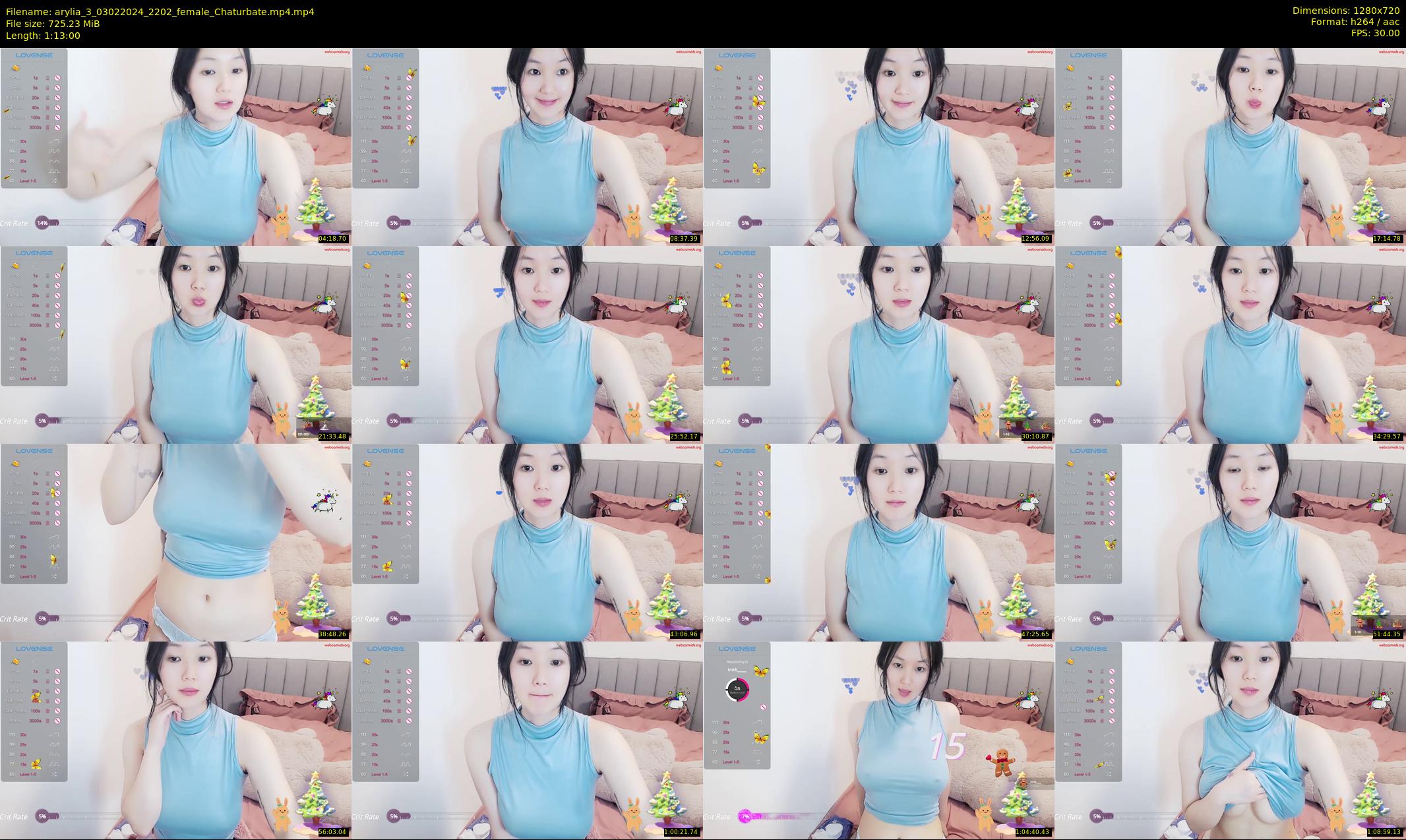 arylia_3 — 73 minute Chaturbate female cam show recording, 720p, Feb 3, 2024