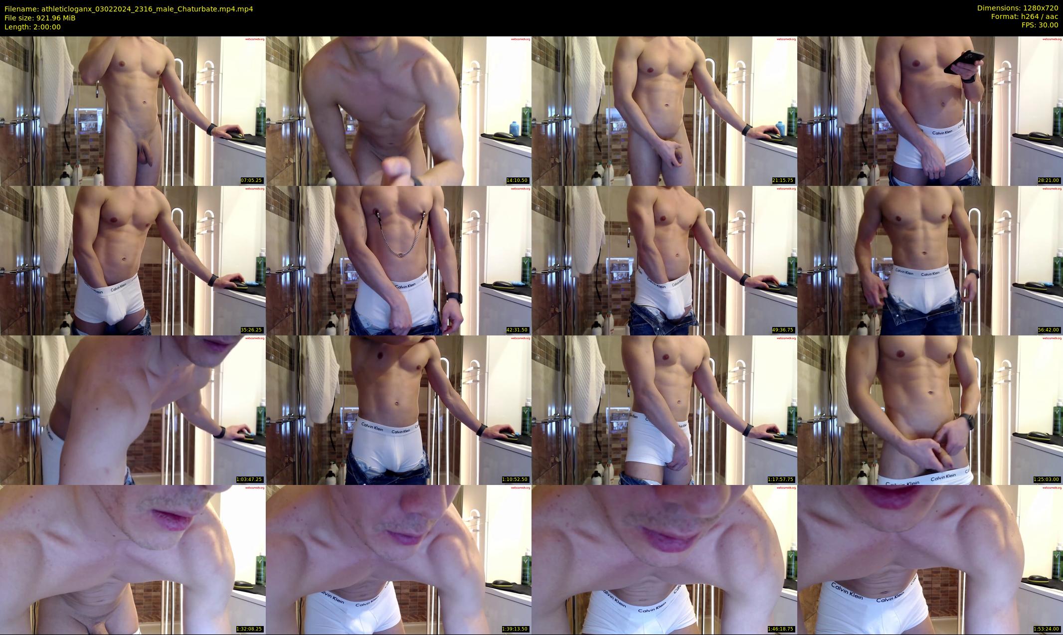 athleticloganx — 120 minute Chaturbate male cam show recording, 720p, Feb 3, 2024