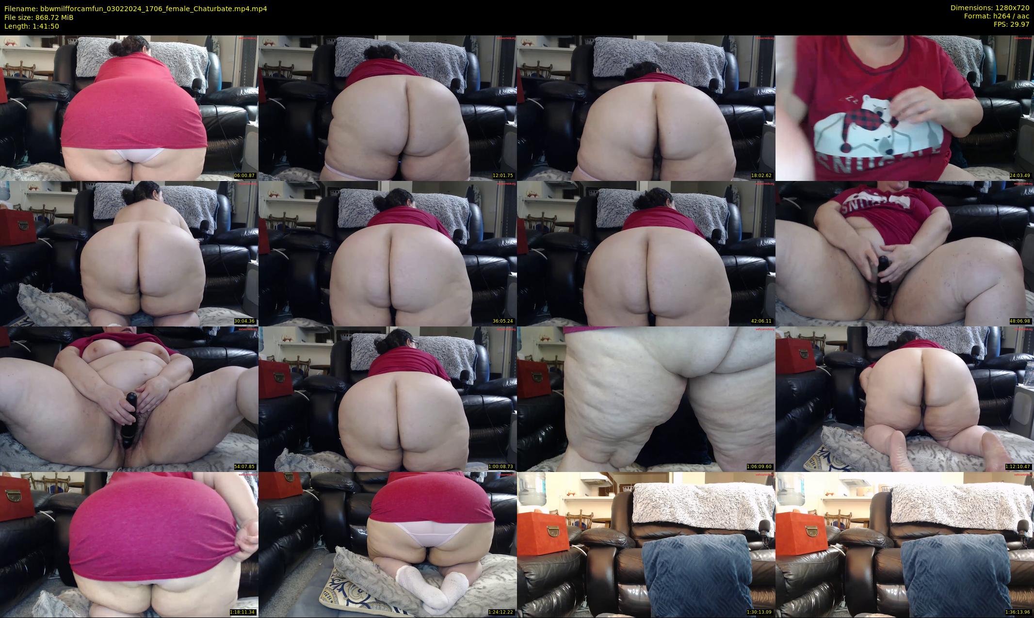 bbwmilfforcamfun — 102 minute Chaturbate female cam show recording, 720p, Feb 3, 2024