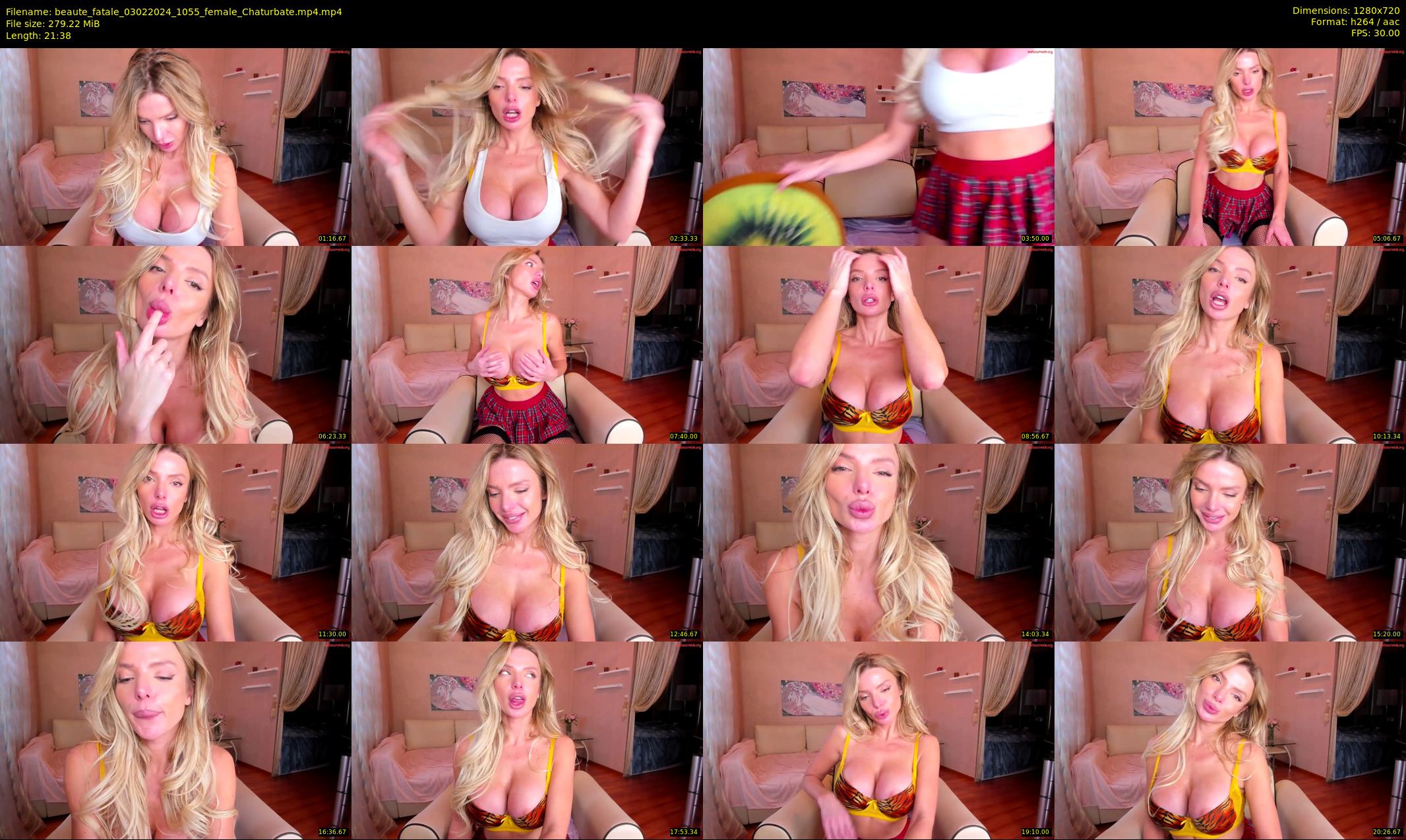 beaute_fatale — 22 minute Chaturbate female cam show recording, 720p, Feb 3, 2024
