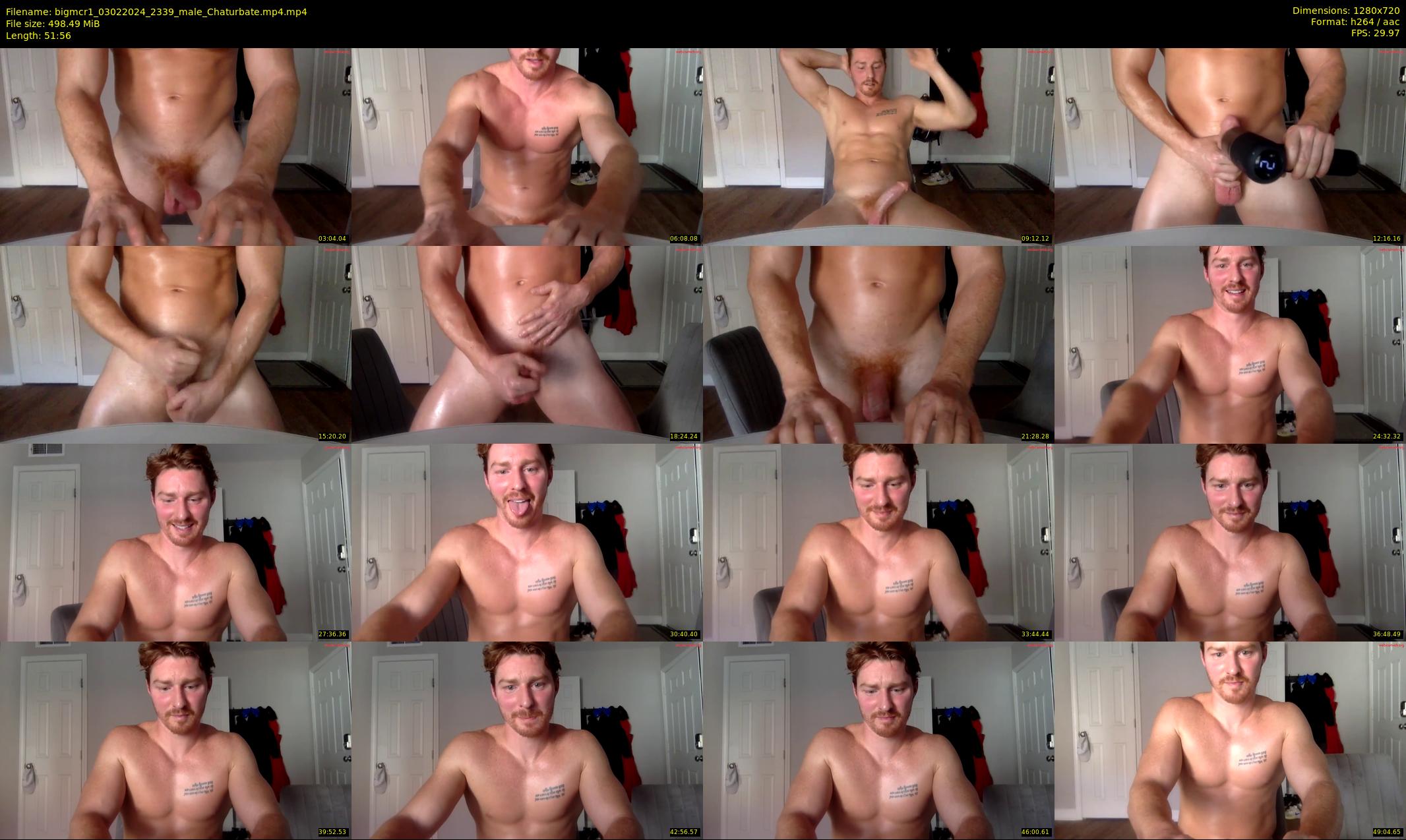 bigmcr1 — 52 minute Chaturbate male cam show recording, 720p, Feb 3, 2024