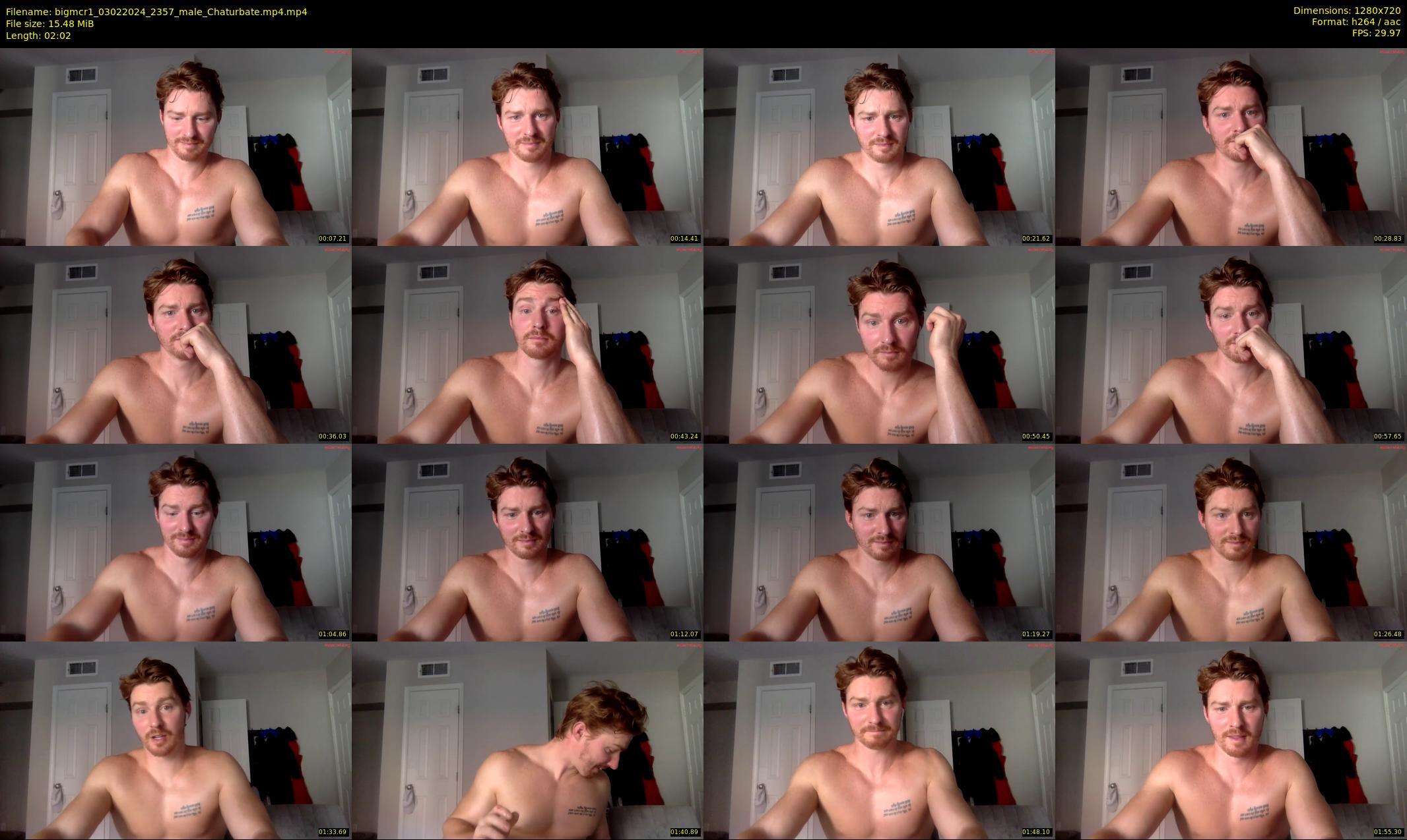 bigmcr1 — 3 minute Chaturbate male cam show recording, 720p, Feb 3, 2024