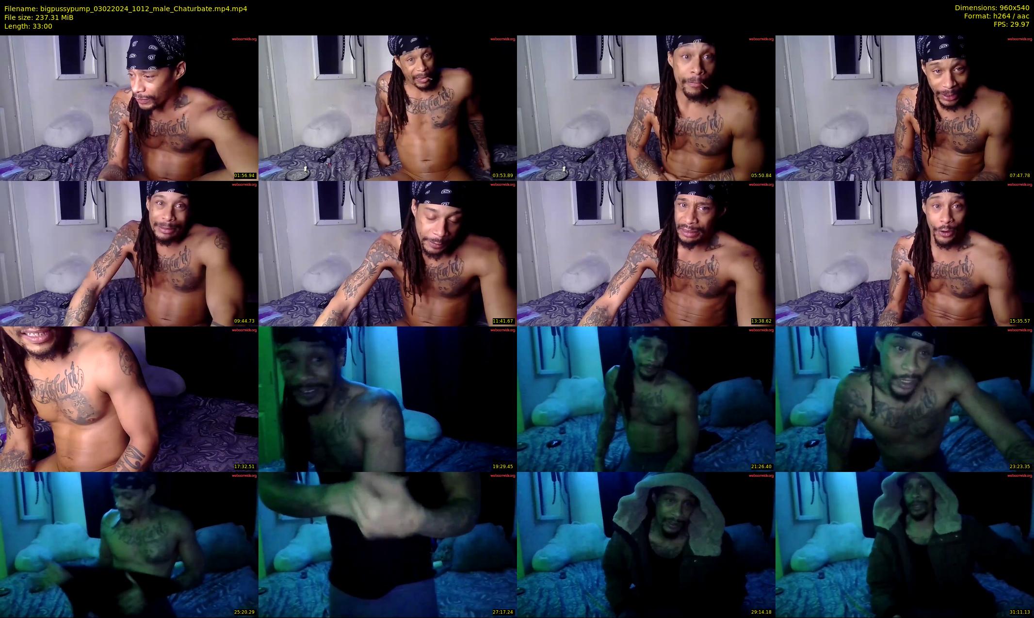 bigpussypump — 33 minute Chaturbate male cam show recording, 480p, Feb 3, 2024