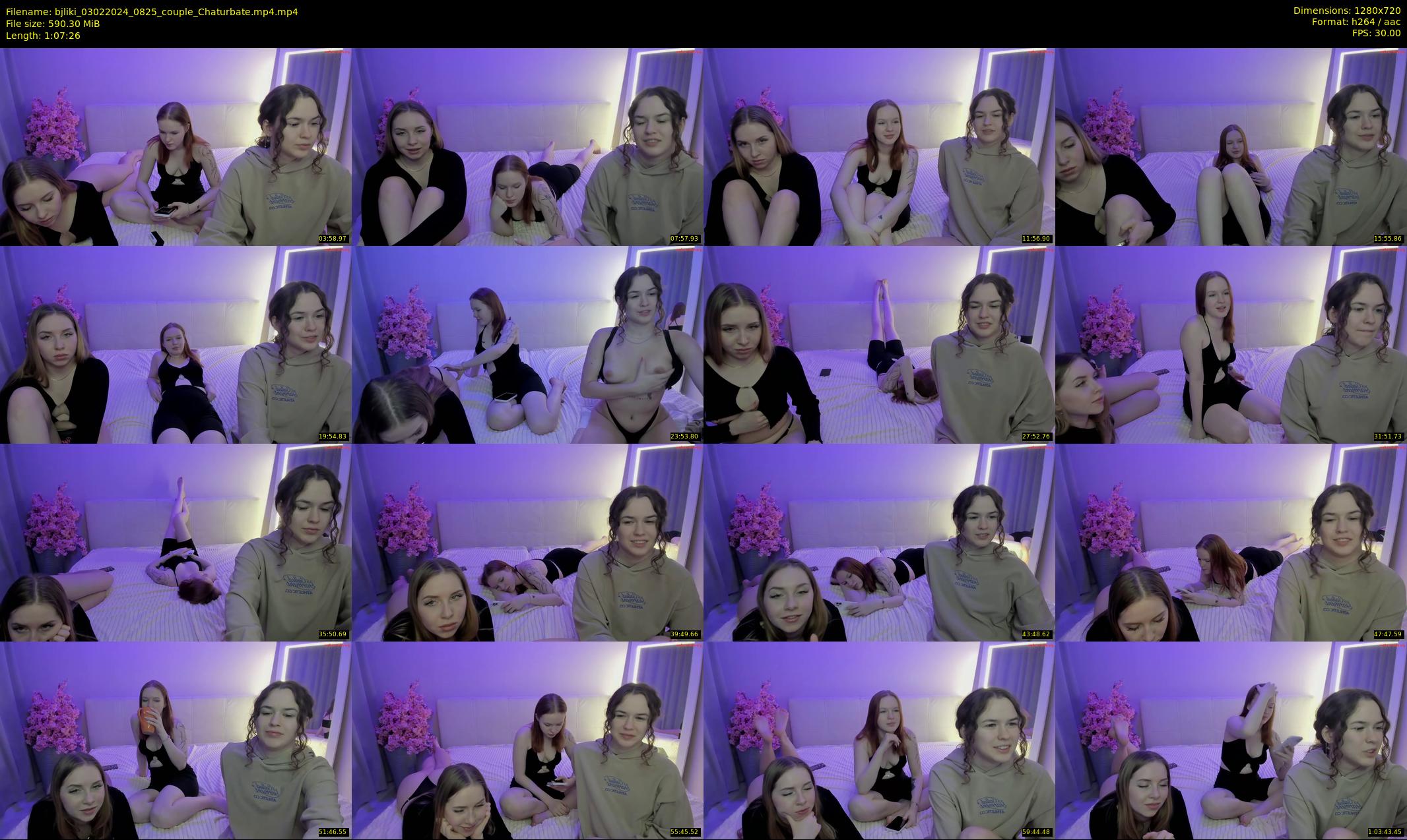 bjliki — 68 minute Chaturbate couple cam show recording, 720p, Feb 3, 2024