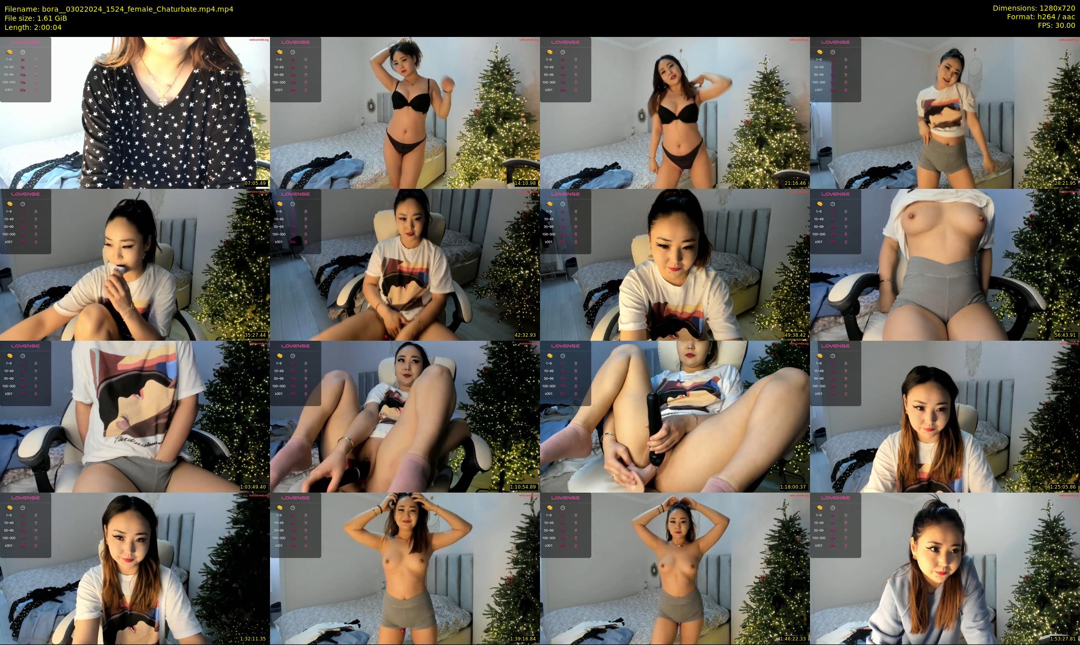 bora_ — 121 minute Chaturbate female cam show recording, 720p, Feb 3, 2024