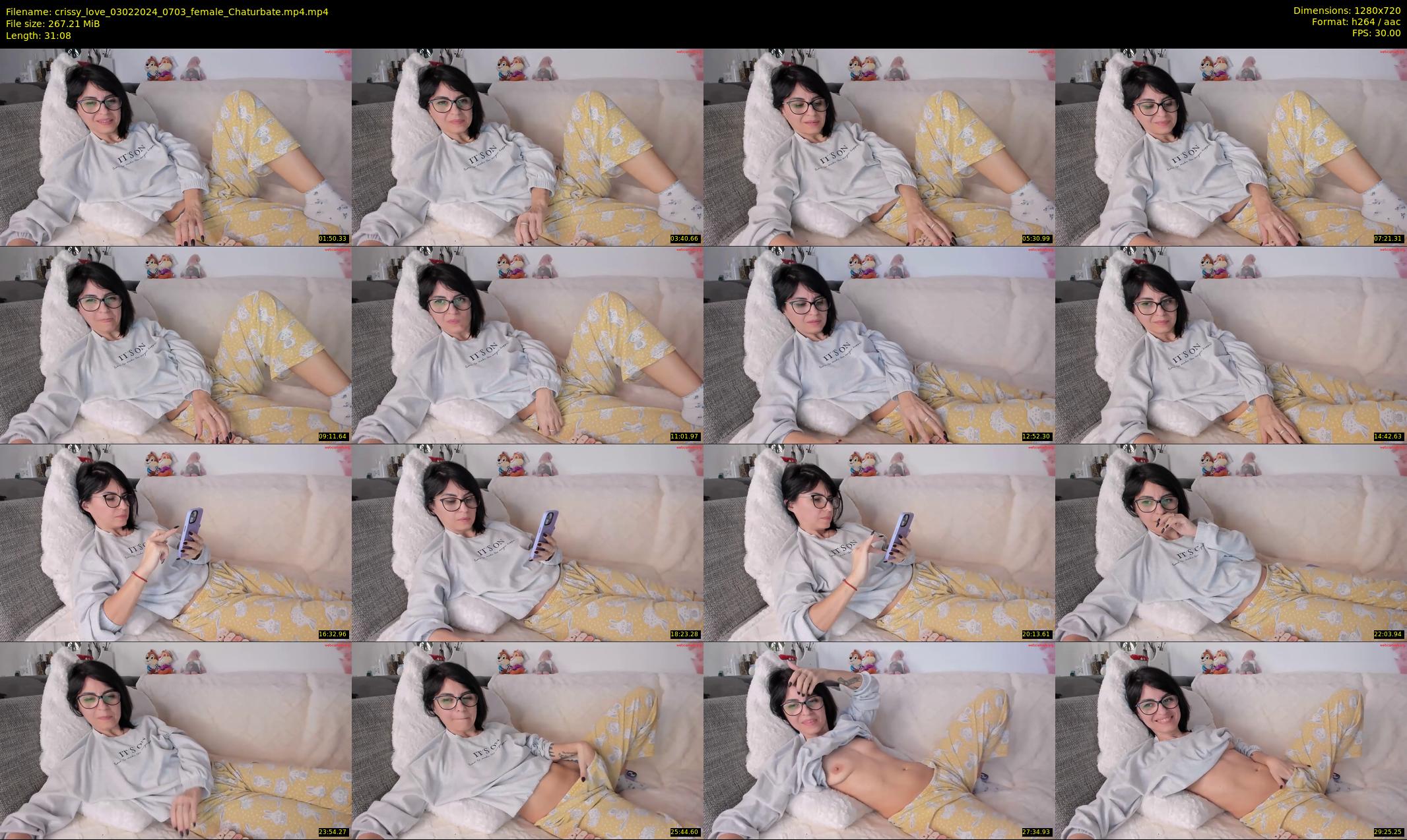 crissy_love — 32 minute Chaturbate female cam show recording, 720p, Feb 3, 2024