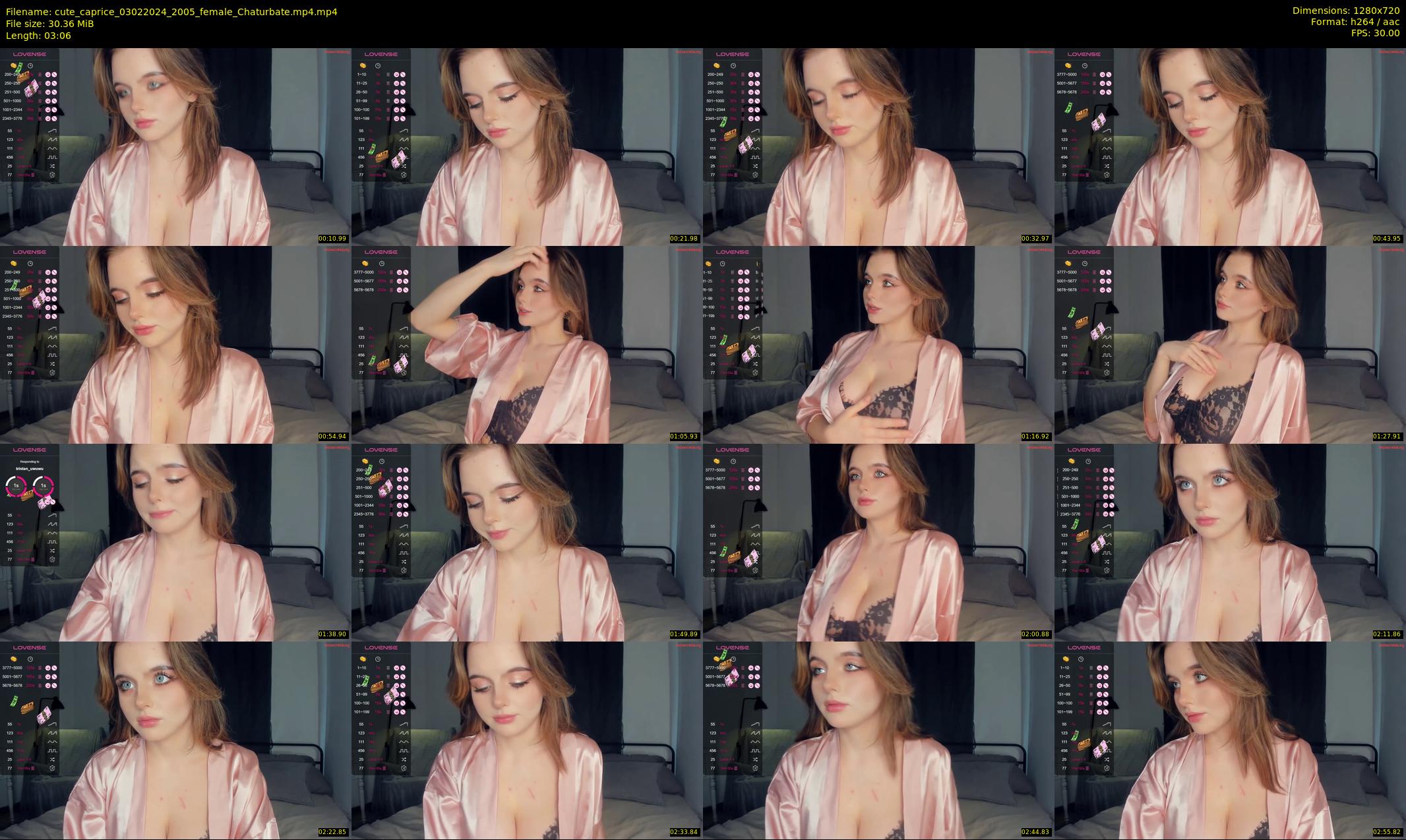 cute_caprice — 4 minute Chaturbate female cam show recording, 720p, Feb 3, 2024