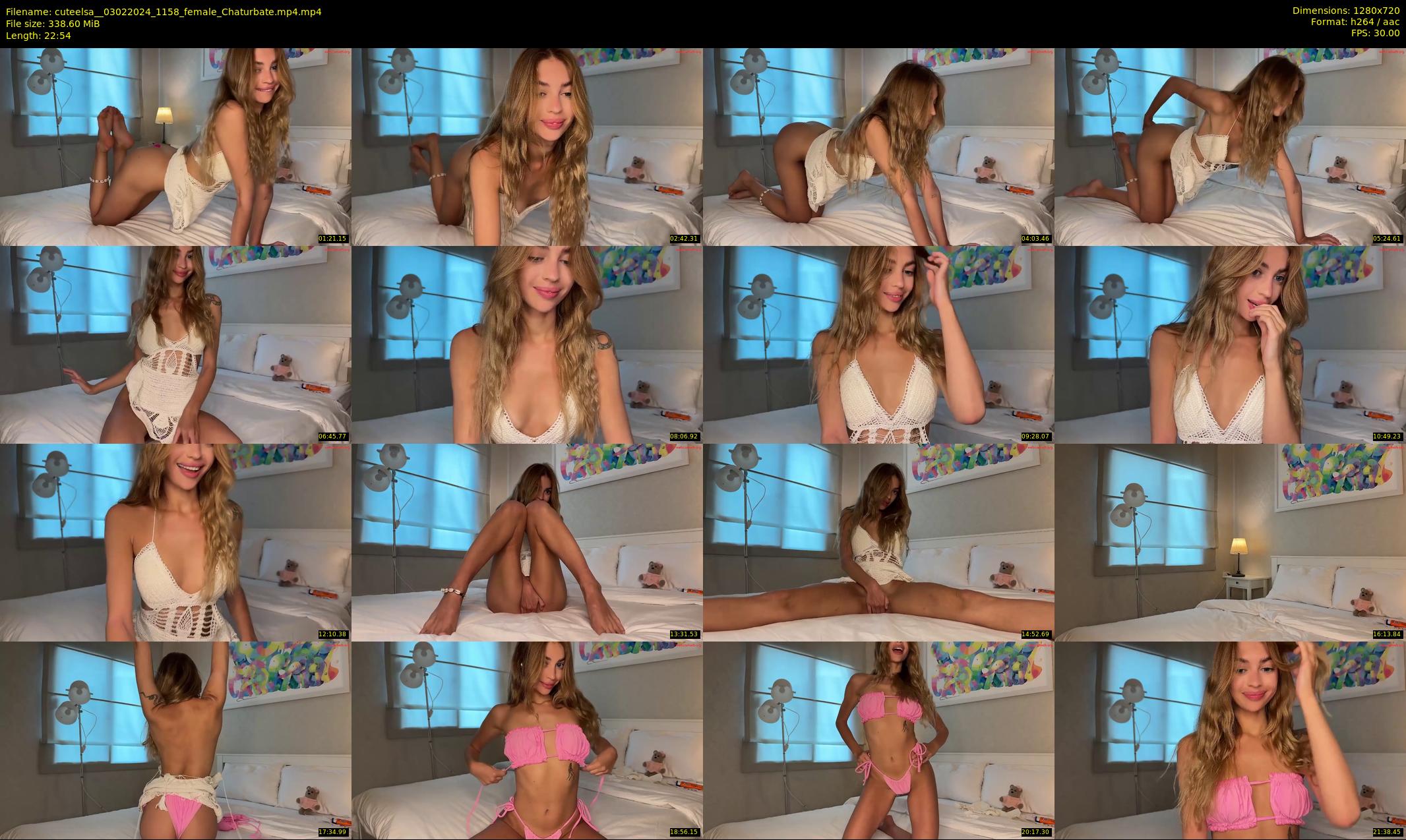 cuteelsa_ — 23 minute Chaturbate female cam show recording, 720p, Feb 3, 2024