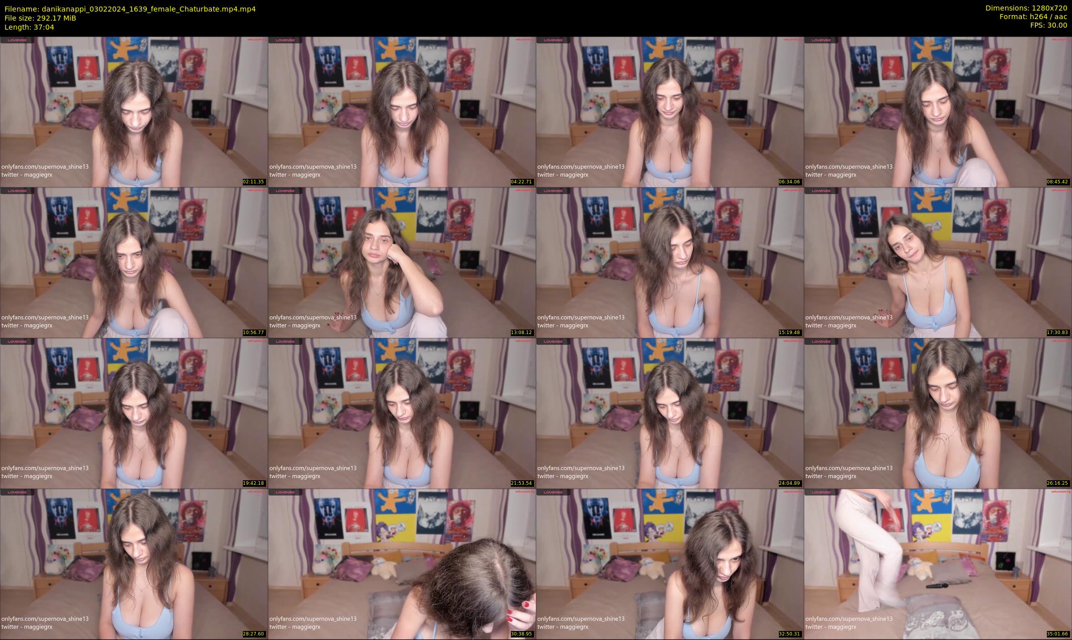 danikanappi — 38 minute Chaturbate female cam show recording, 720p, Feb 3, 2024
