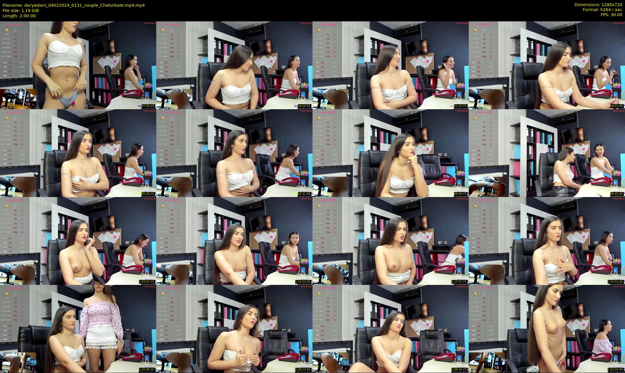 daryastars — 120 minute Chaturbate couple cam show recording, 720p, Feb 4, 2024