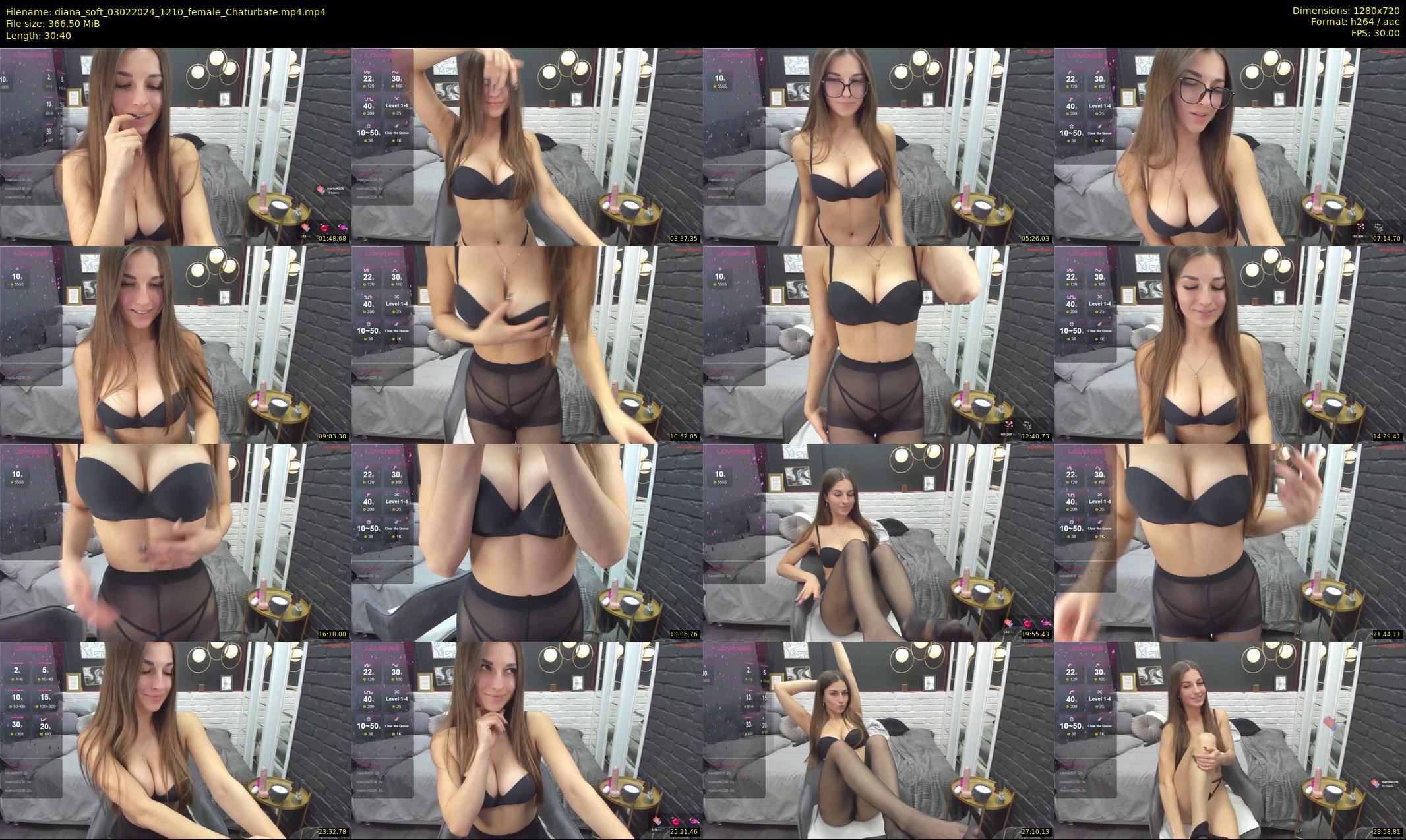 diana_soft — 31 minute Chaturbate female cam show recording, 720p, Feb 3, 2024