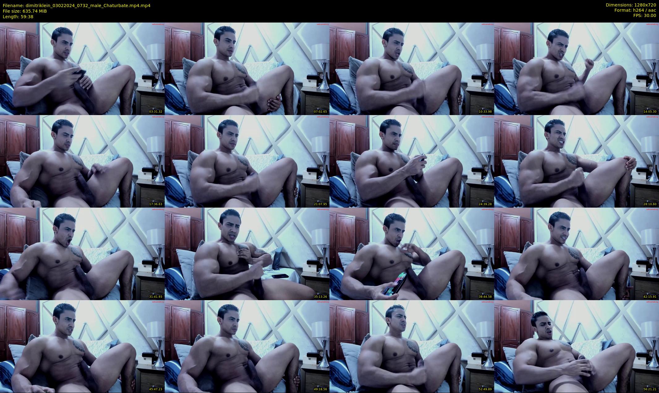 dimitriklein — 60 minute Chaturbate male cam show recording, 720p, Feb 3, 2024
