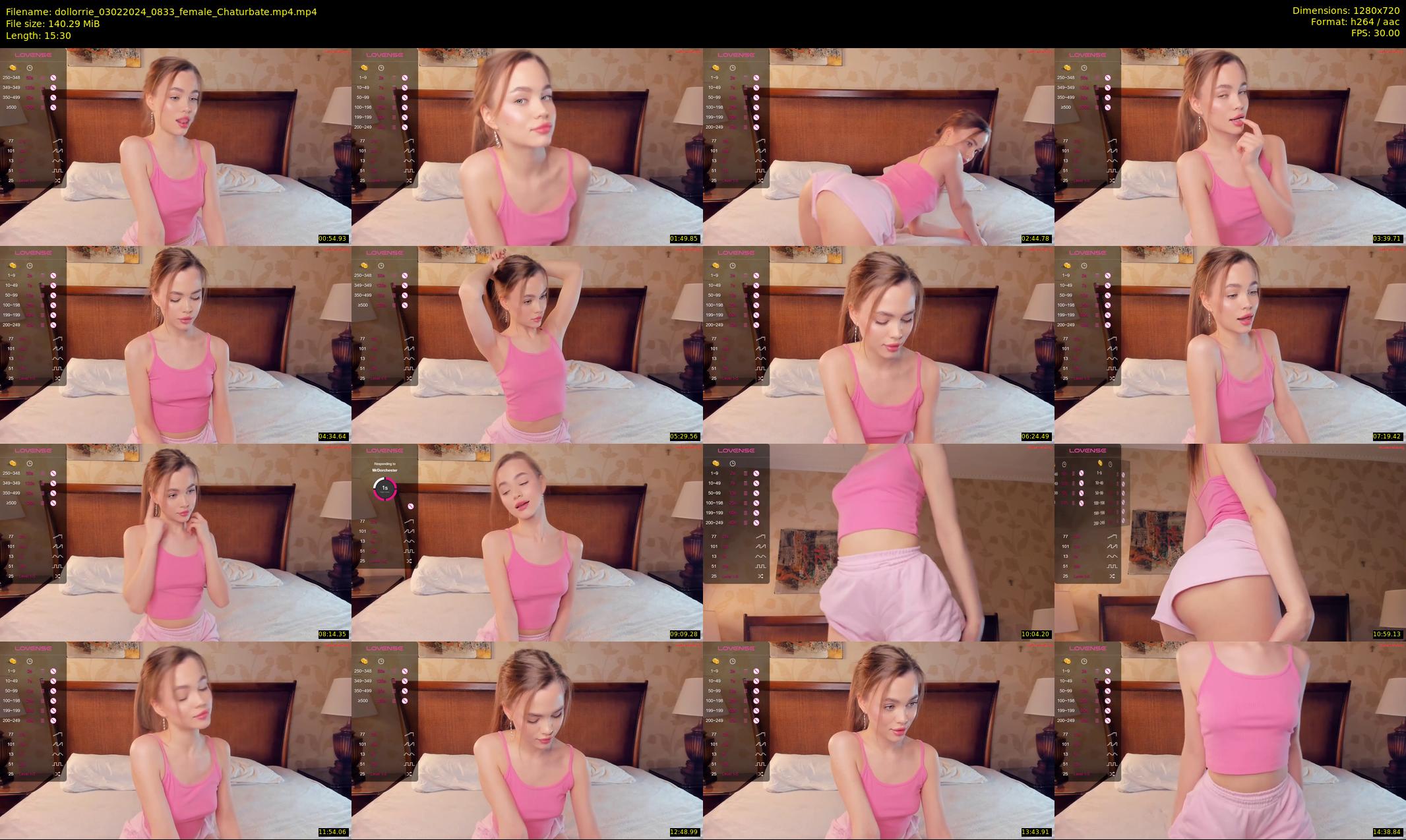dollorrie — 16 minute Chaturbate couple cam show recording, 720p, Feb 3, 2024