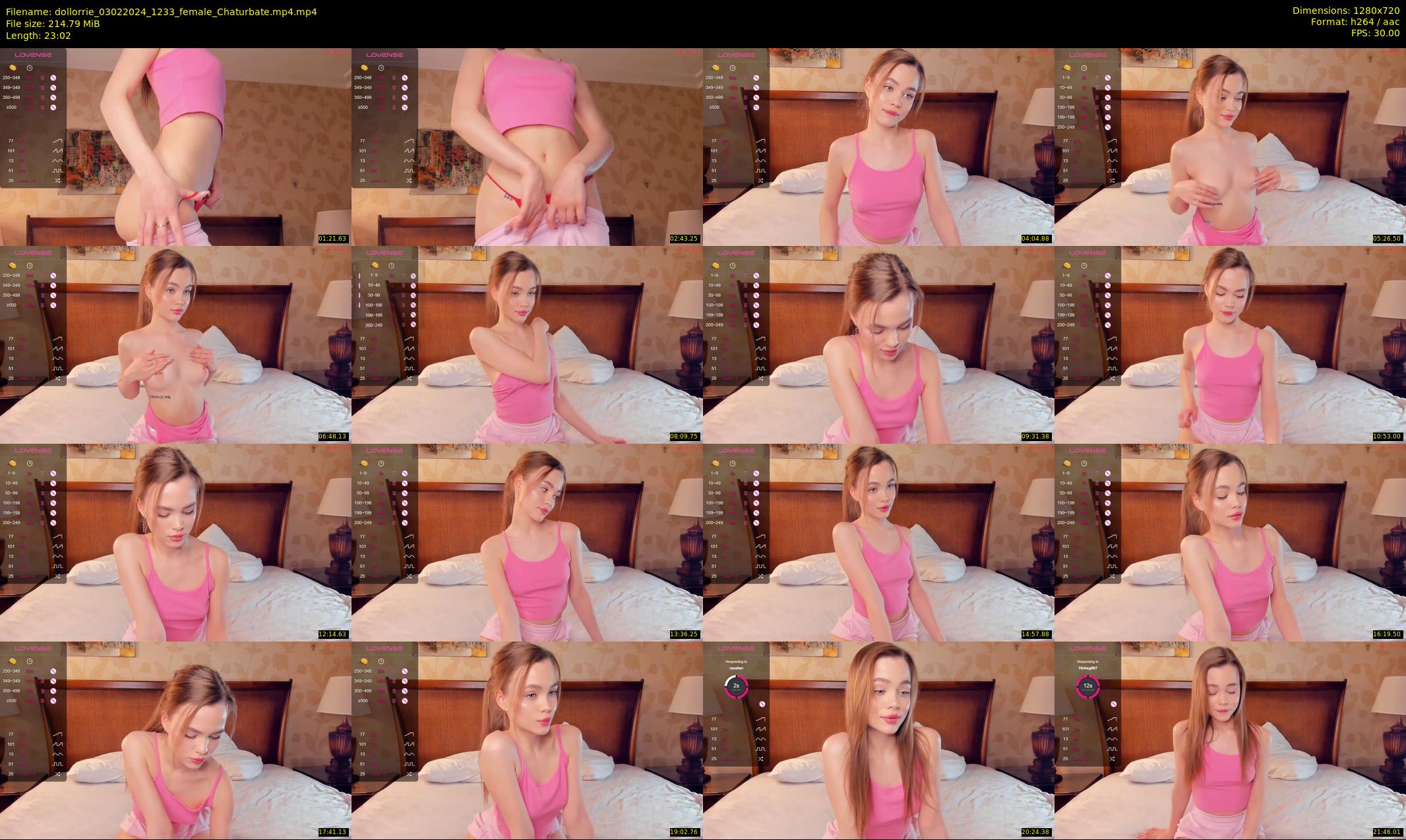 dollorrie — 24 minute Chaturbate couple cam show recording, 720p, Feb 3, 2024