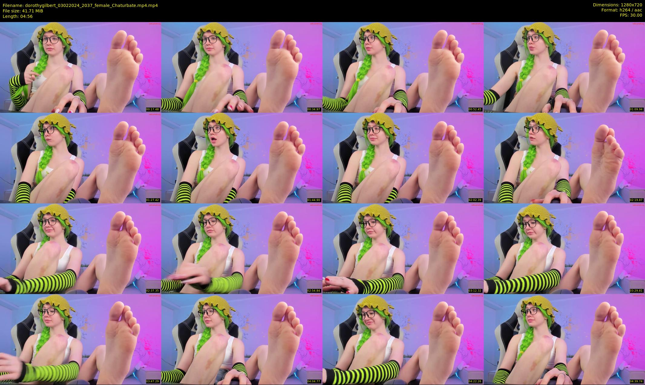 dorothygilbert — 5 minute Chaturbate female cam show recording, 720p, Feb 3, 2024