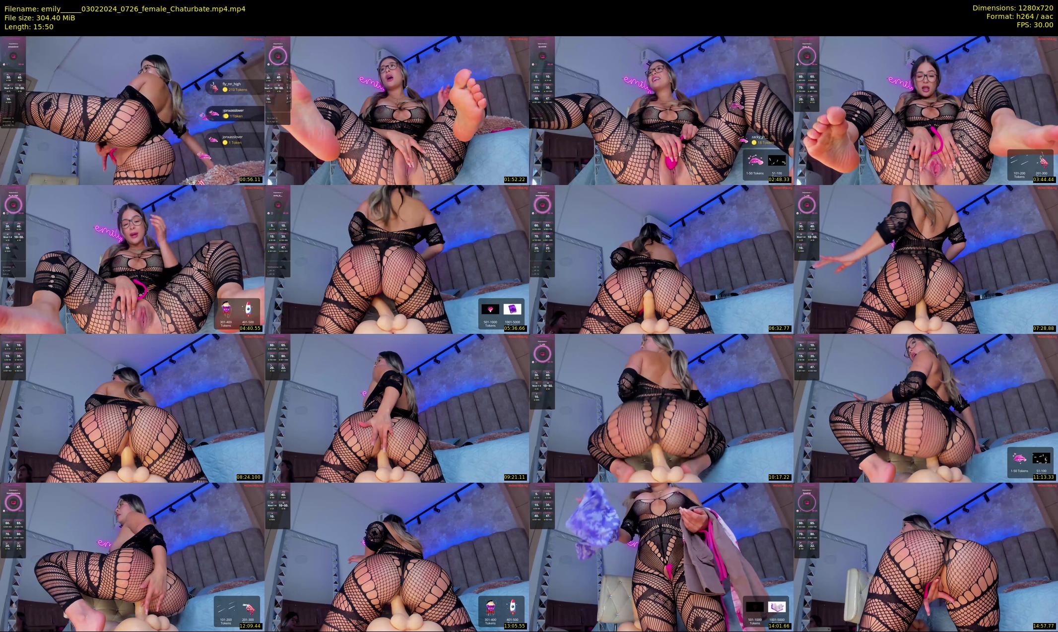 emily_____ — 16 minute Chaturbate female cam show recording, 720p, Feb 3, 2024