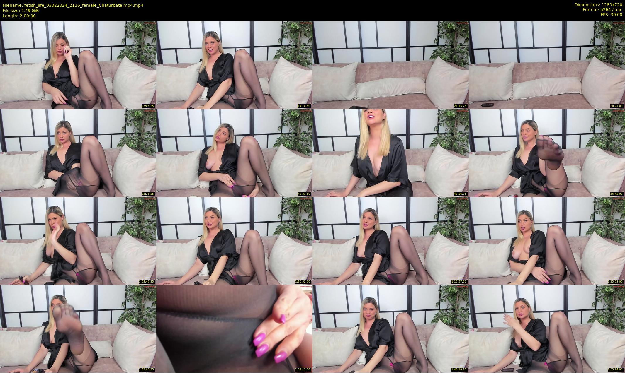 fetish_life — 120 minute Chaturbate female cam show recording, 720p, Feb 3, 2024