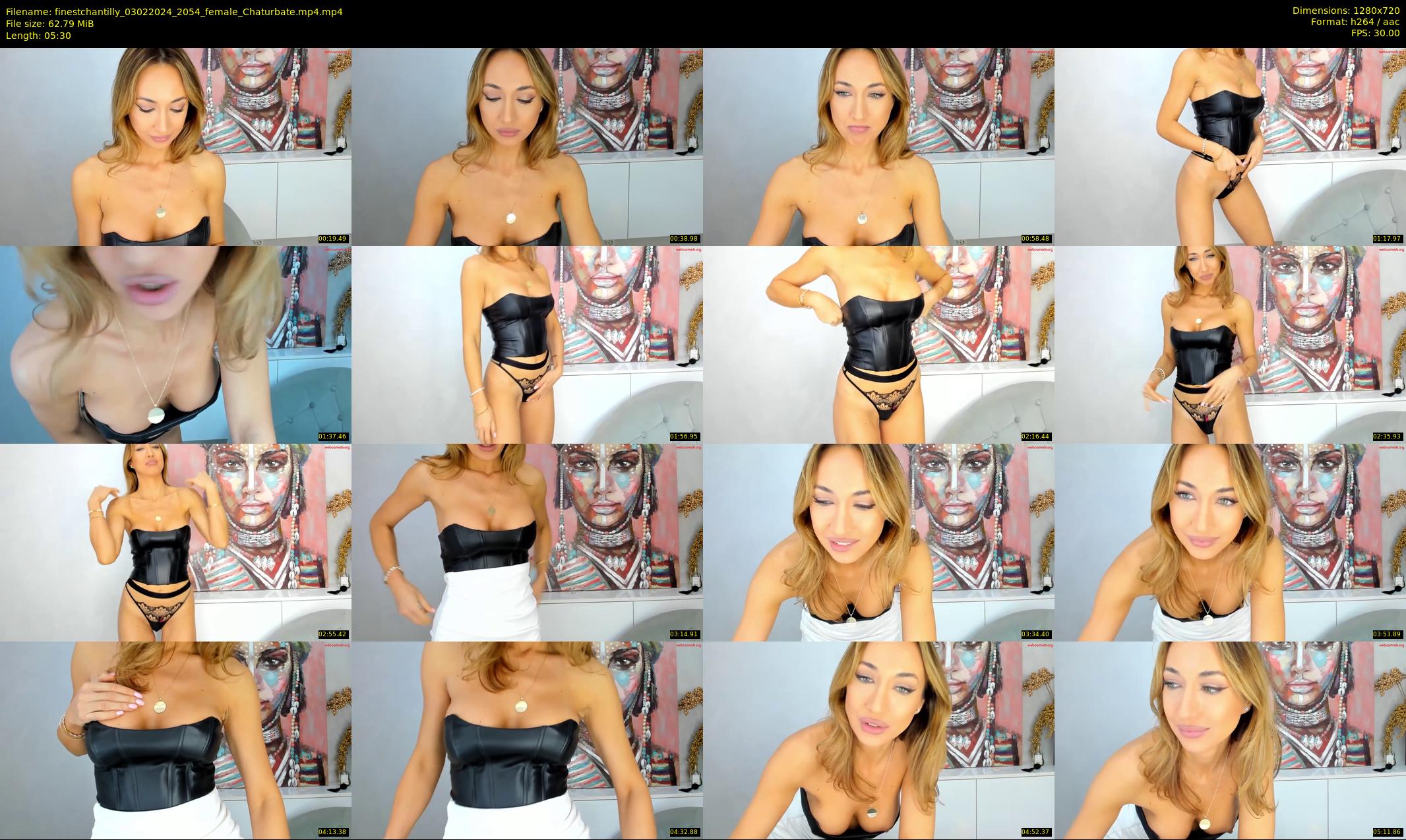 finestchantilly — 6 minute Chaturbate female cam show recording, 720p, Feb 3, 2024
