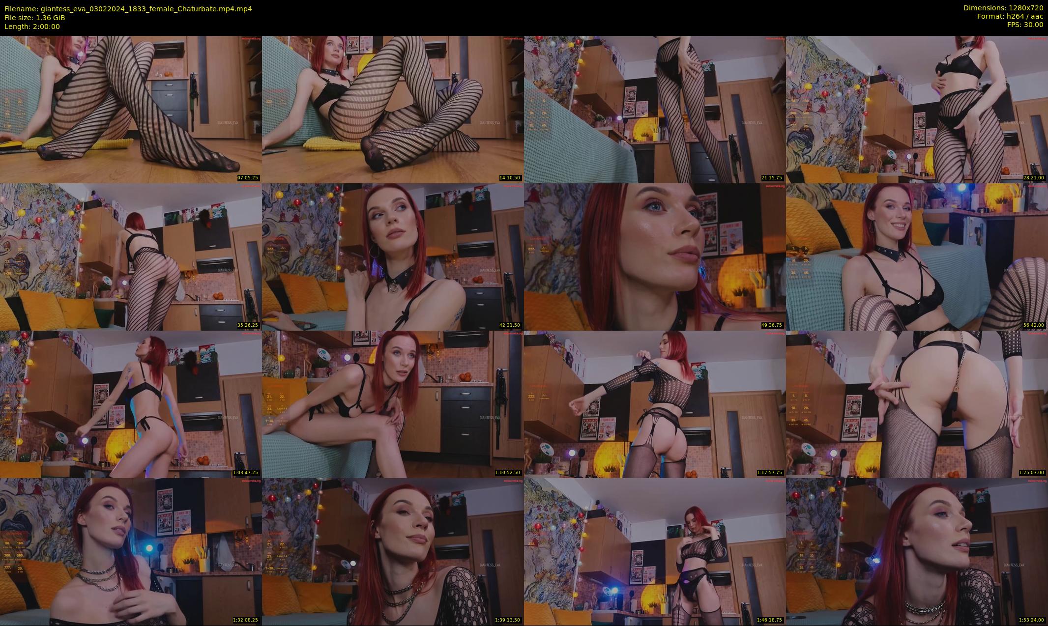 giantess_eva — 120 minute Chaturbate female cam show recording, 720p, Feb 3, 2024