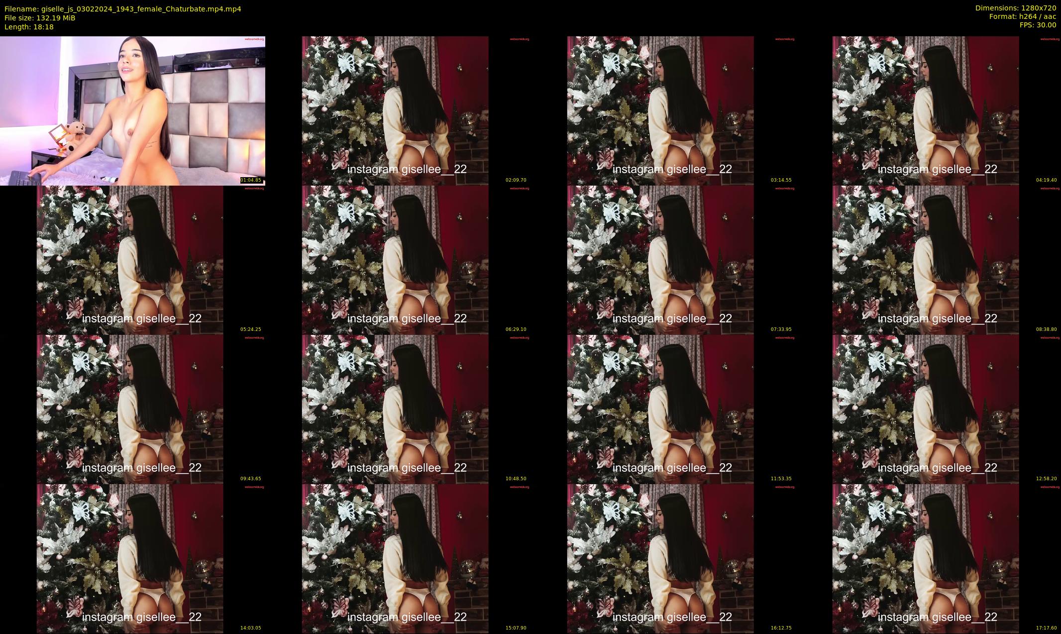 giselle_js — 19 minute Chaturbate female cam show recording, 720p, Feb 3, 2024