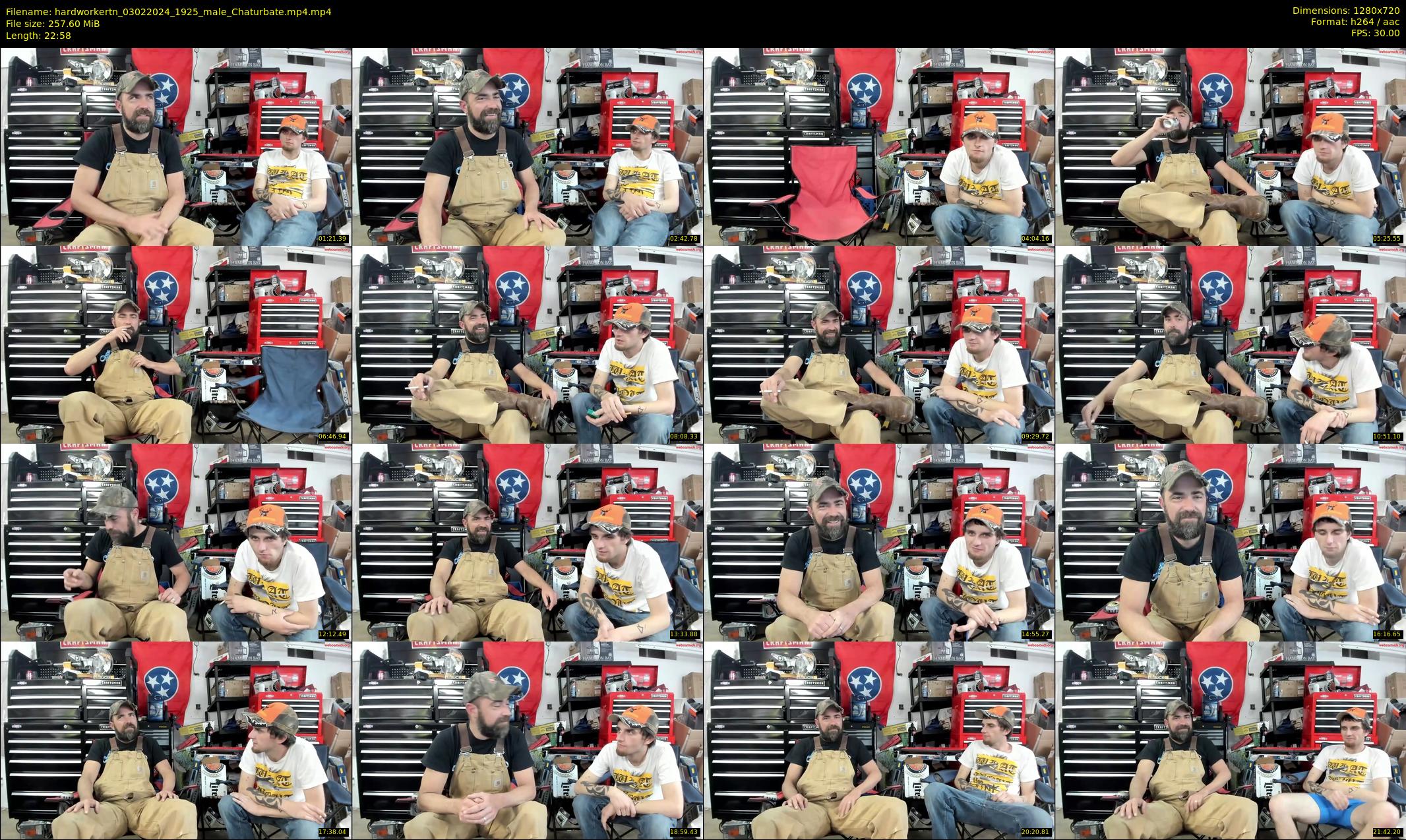hardworkertn — 23 minute Chaturbate male cam show recording, 720p, Feb 3, 2024
