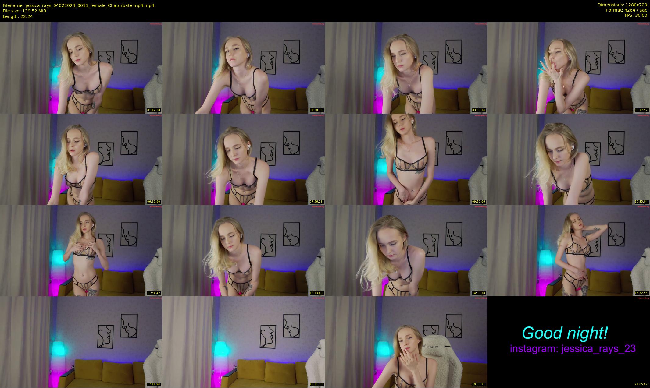 jessica_rays — 23 minute Chaturbate couple cam show recording, 720p, Feb 4, 2024