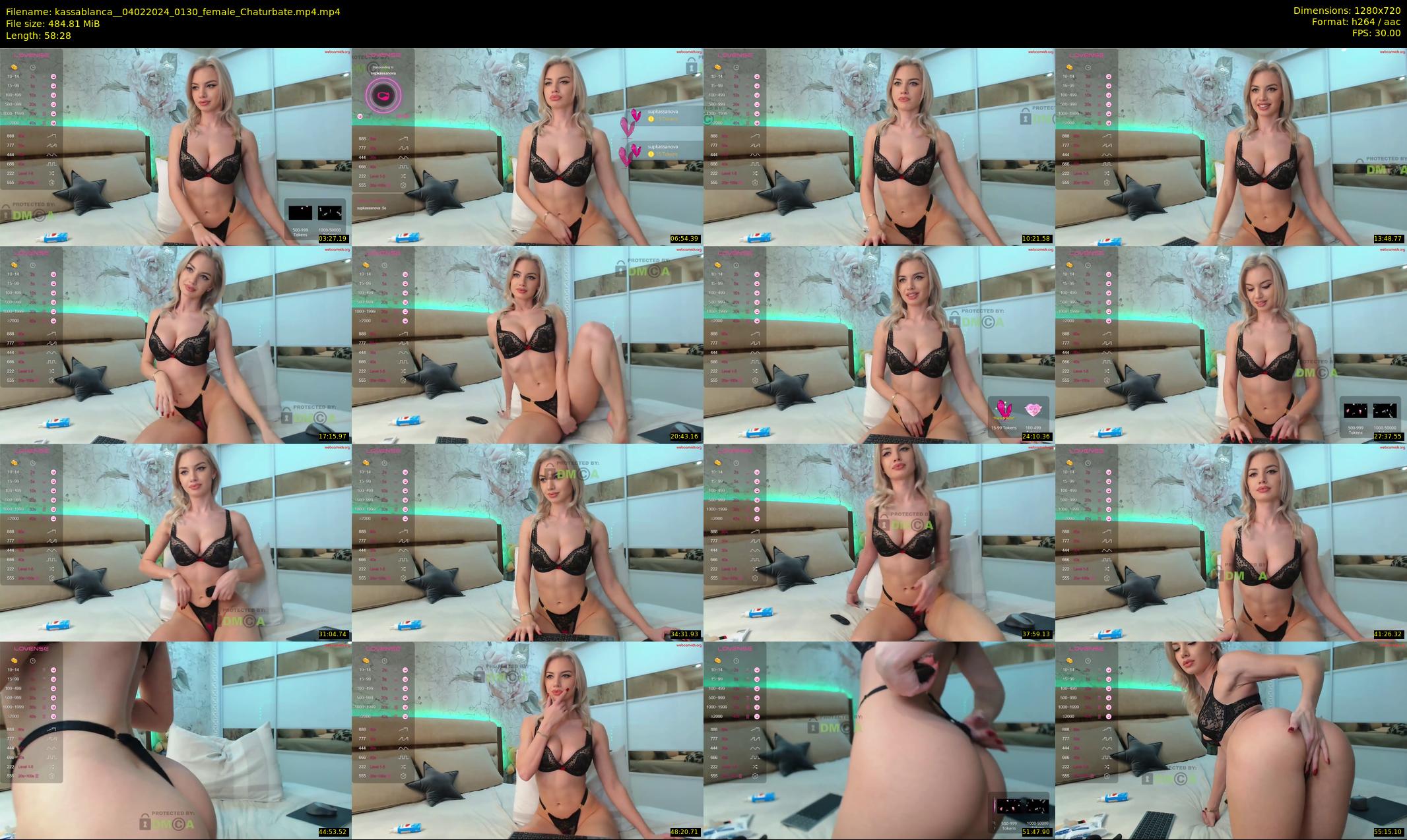 kassablanca_ — 59 minute Chaturbate female cam show recording, 720p, Feb 4, 2024