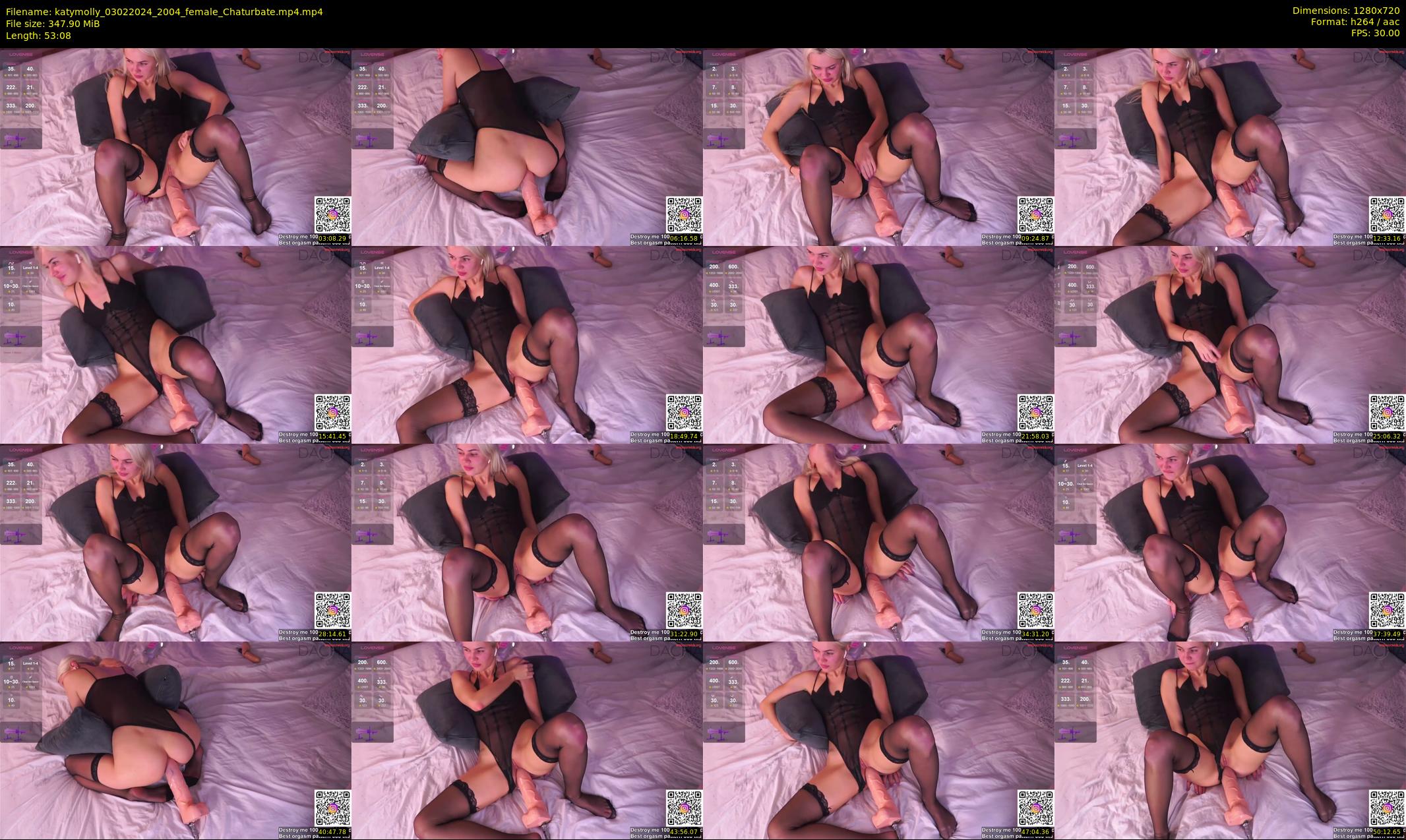 katymolly — 54 minute Chaturbate female cam show recording, 720p, Feb 3, 2024
