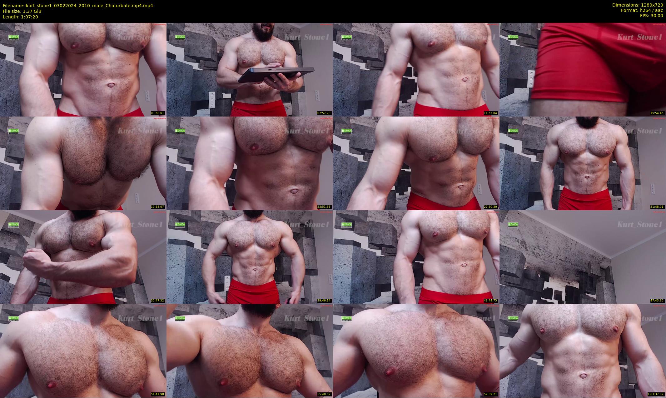 kurt_stone1 — 68 minute Chaturbate male cam show recording, 720p, Feb 3, 2024
