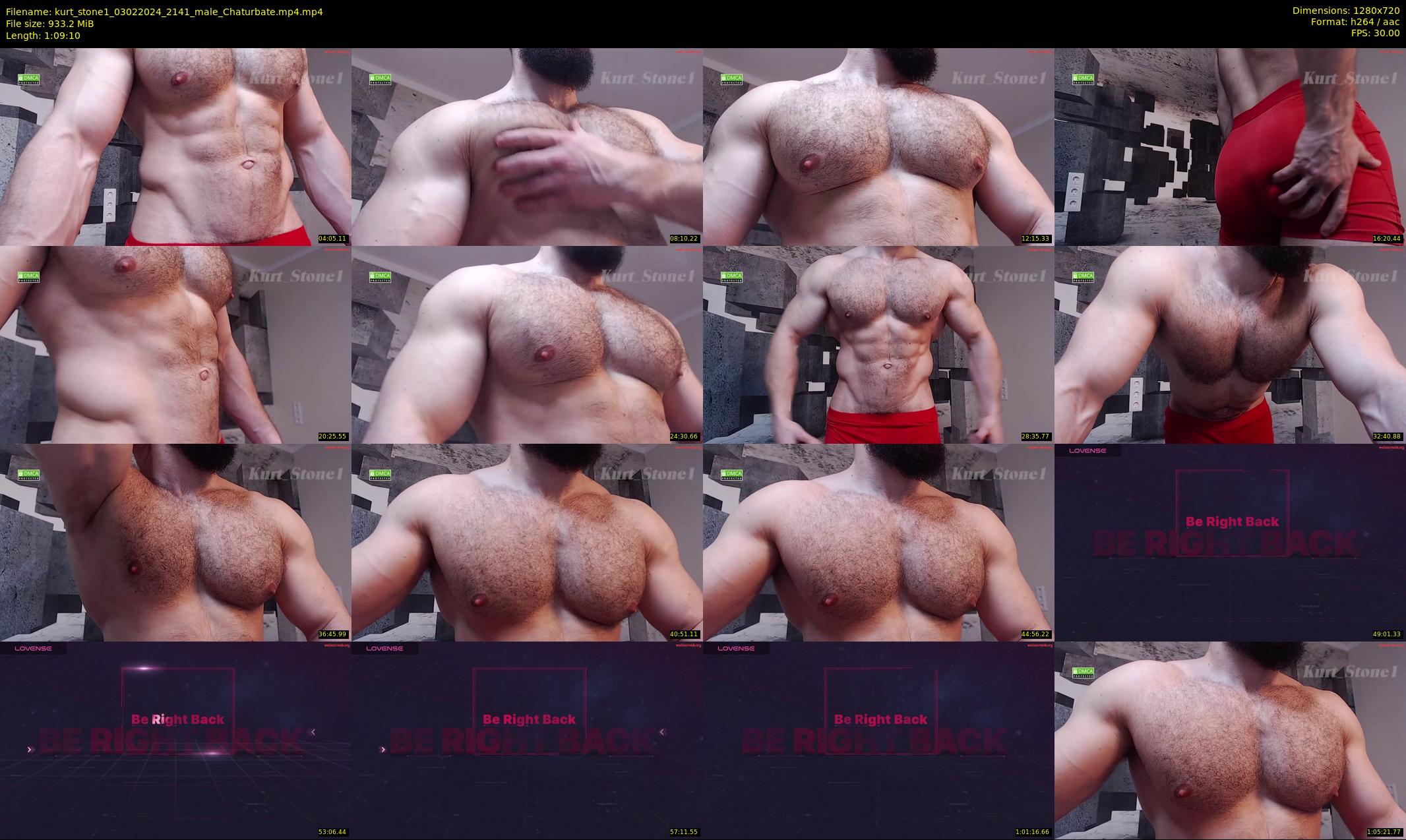 kurt_stone1 — 70 minute Chaturbate male cam show recording, 720p, Feb 3, 2024