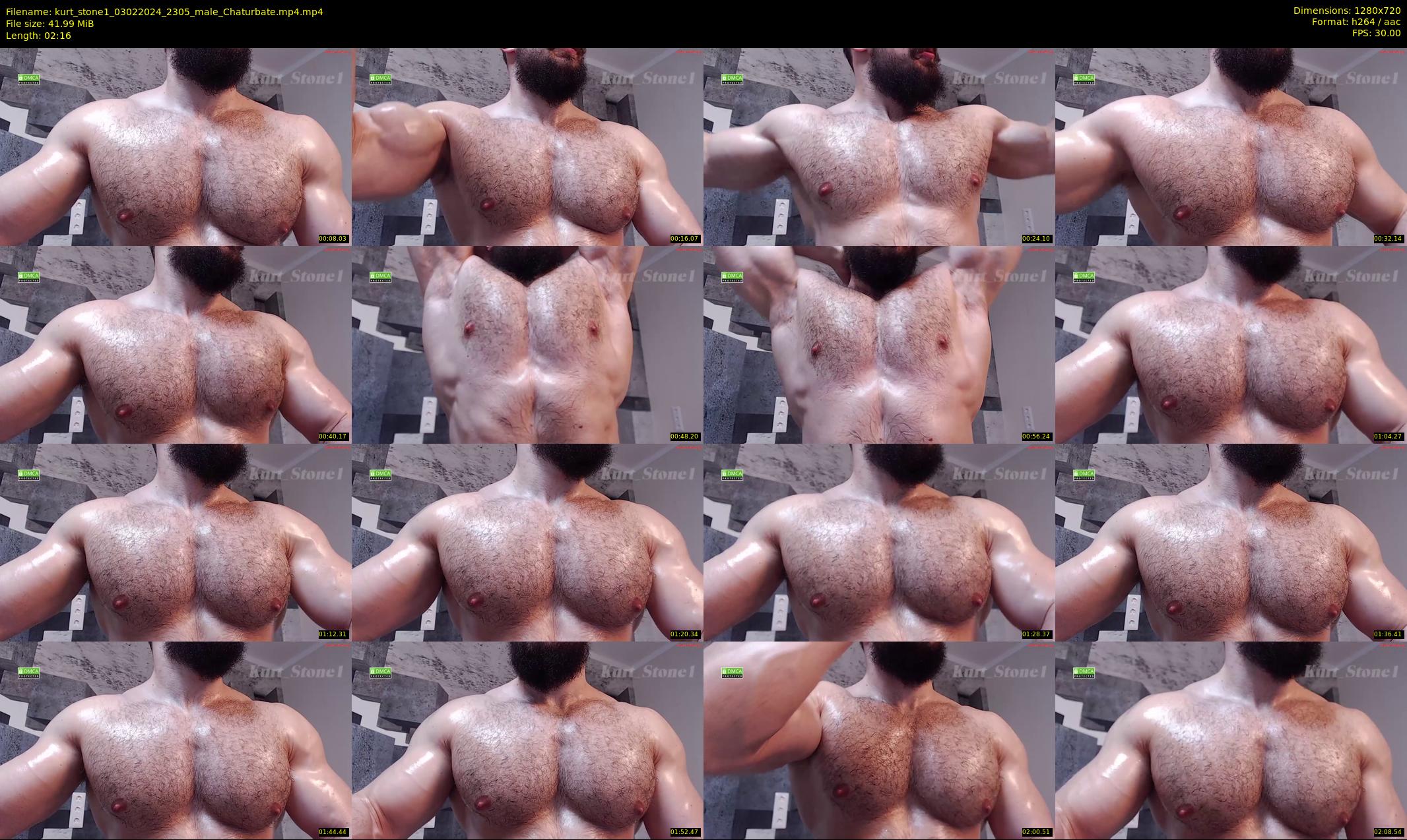 kurt_stone1 — 3 minute Chaturbate male cam show recording, 720p, Feb 3, 2024