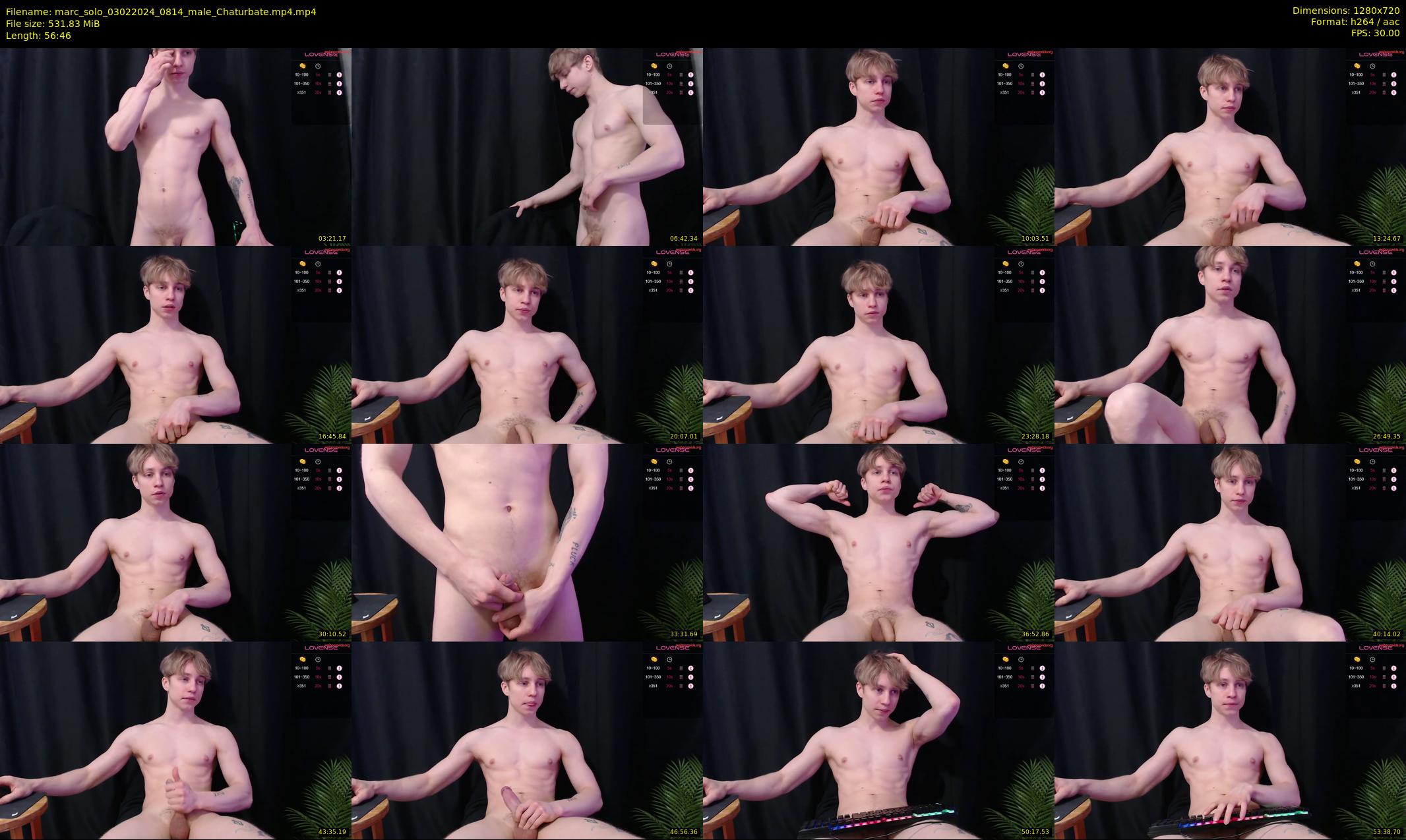 marc_solo — 57 minute Chaturbate male cam show recording, 720p, Feb 3, 2024