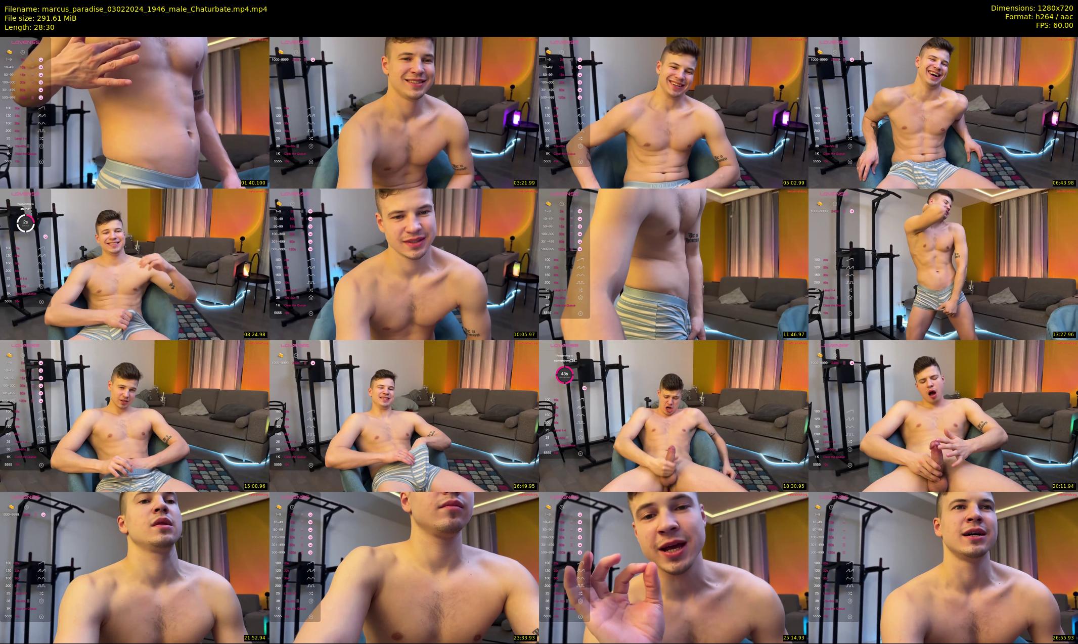 marcus_paradise — 29 minute Chaturbate male cam show recording, 720p, Feb 3, 2024