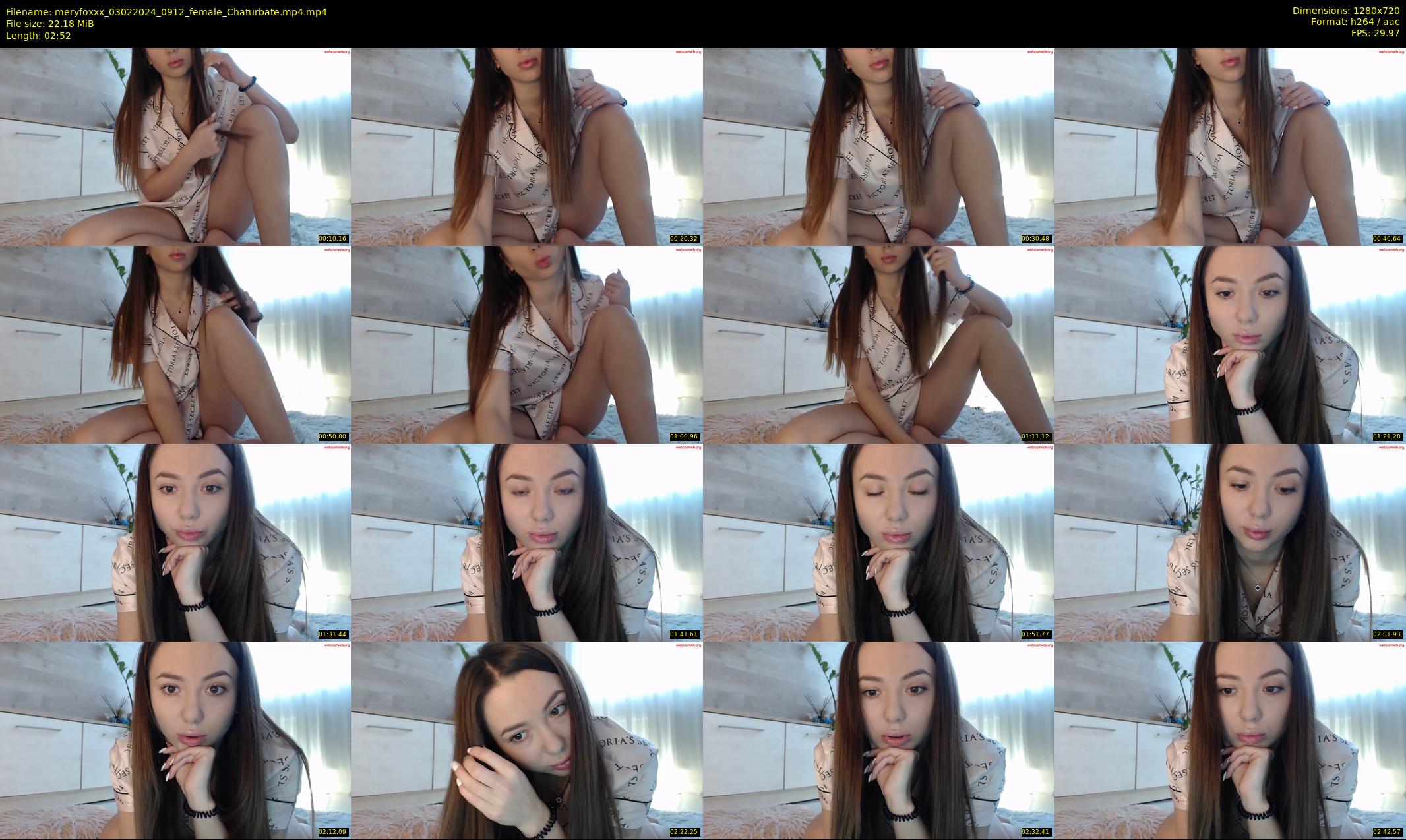meryfoxxx — 3 minute Chaturbate female cam show recording, 720p, Feb 3, 2024