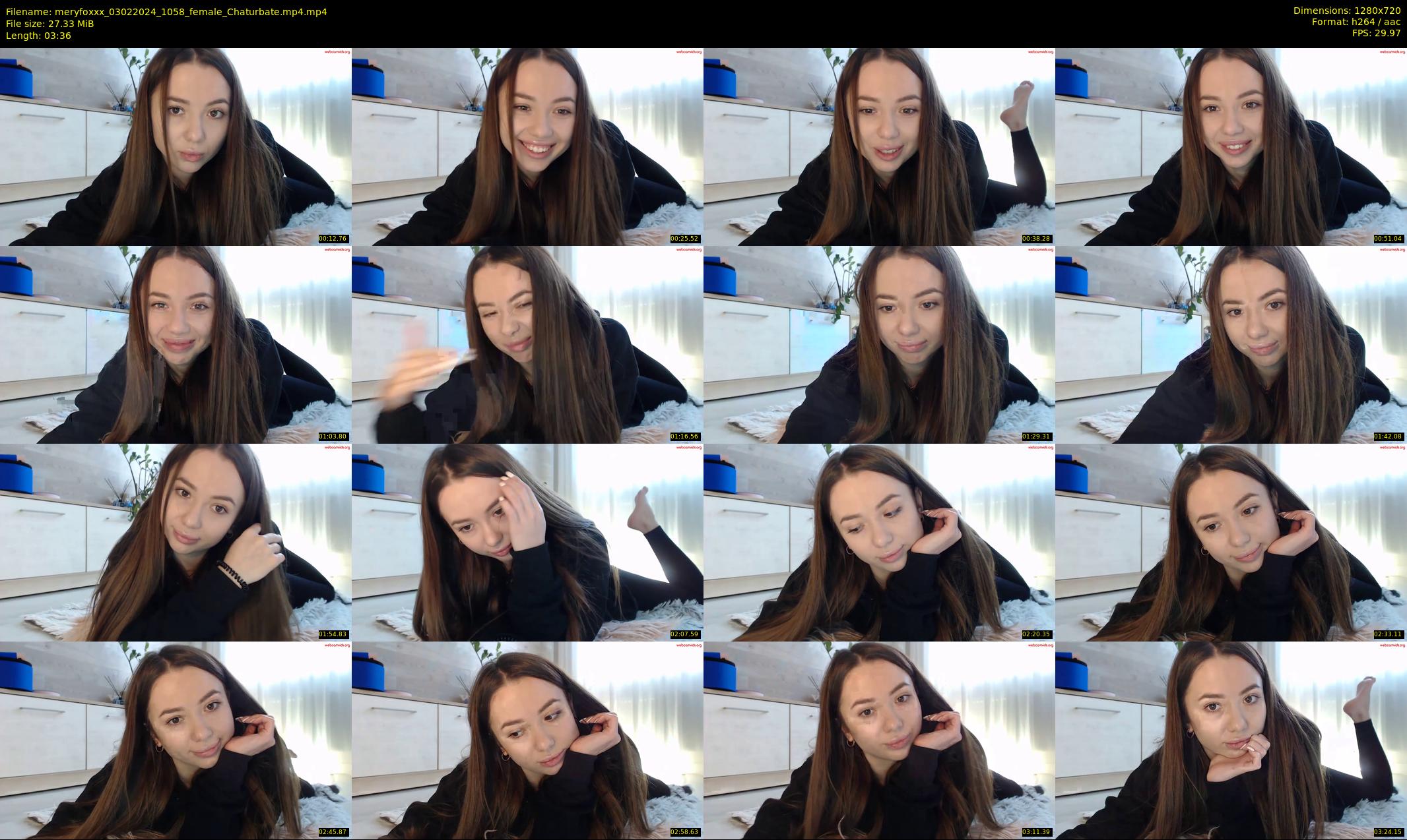 meryfoxxx — 4 minute Chaturbate female cam show recording, 720p, Feb 3, 2024