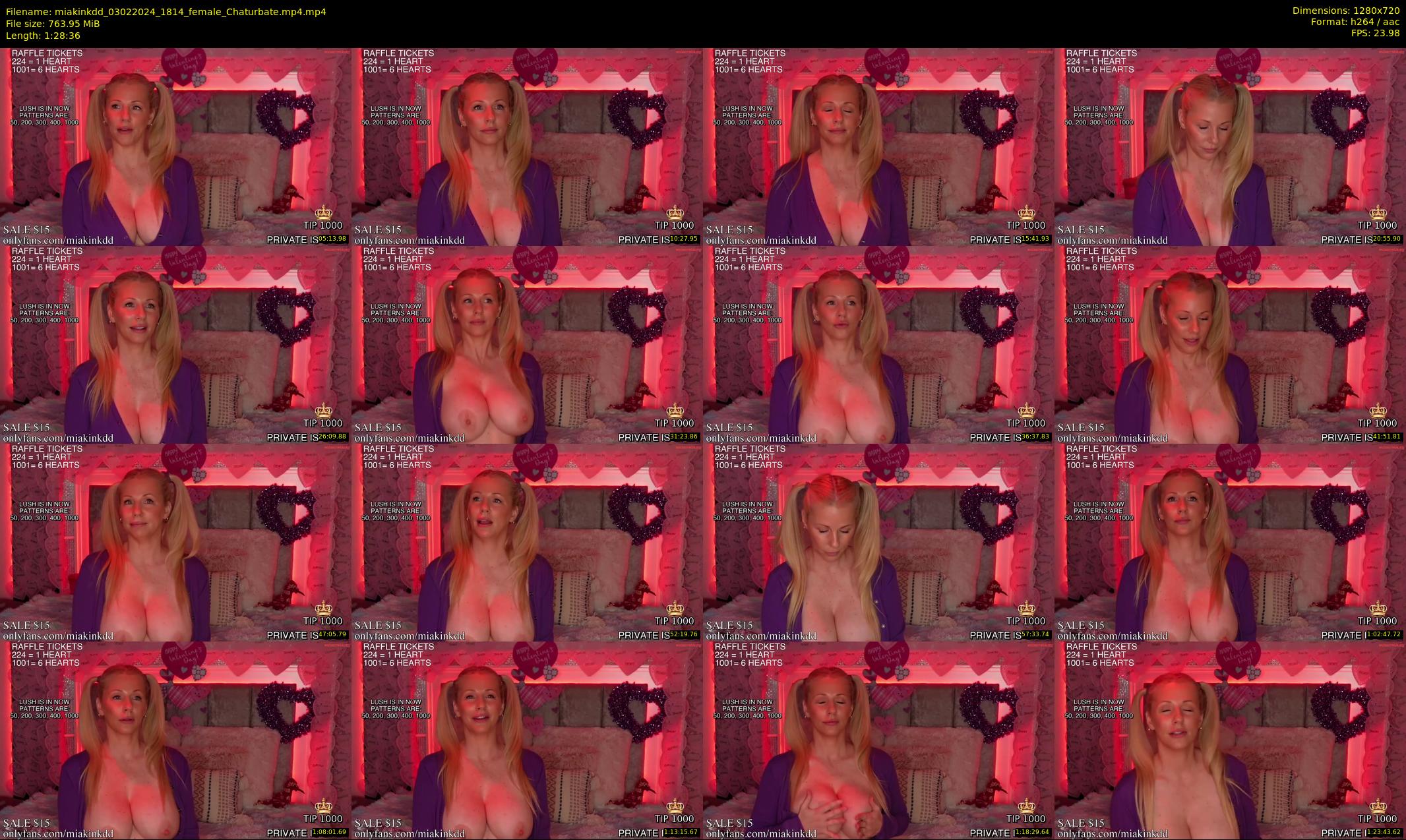 miakinkdd — 89 minute Chaturbate female cam show recording, 720p, Feb 3, 2024