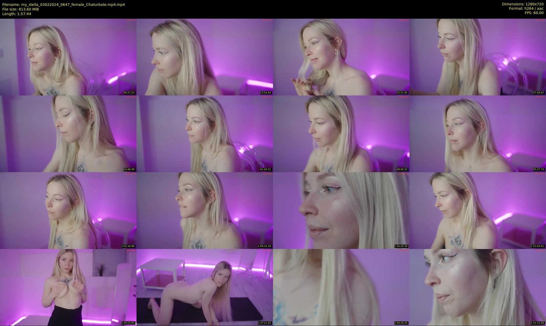 my_stella — 118 minute Chaturbate female cam show recording, 720p, Feb 3, 2024