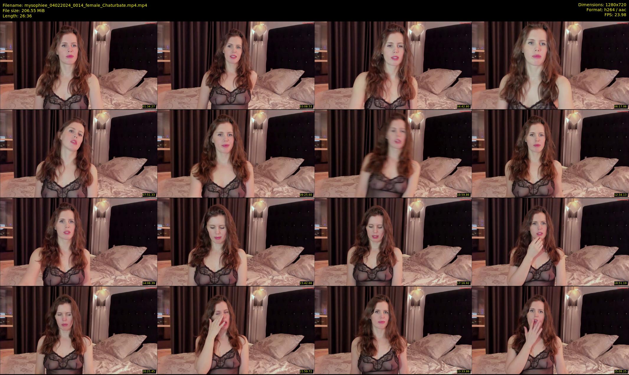 mysophiee — 27 minute Chaturbate female cam show recording, 720p, Feb 4, 2024