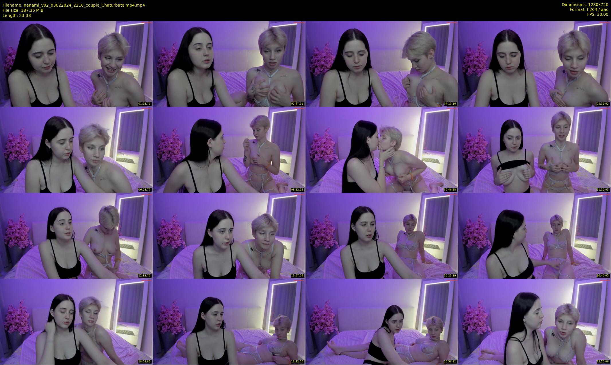 nanami_v02 — 24 minute Chaturbate couple cam show recording, 720p, Feb 3, 2024