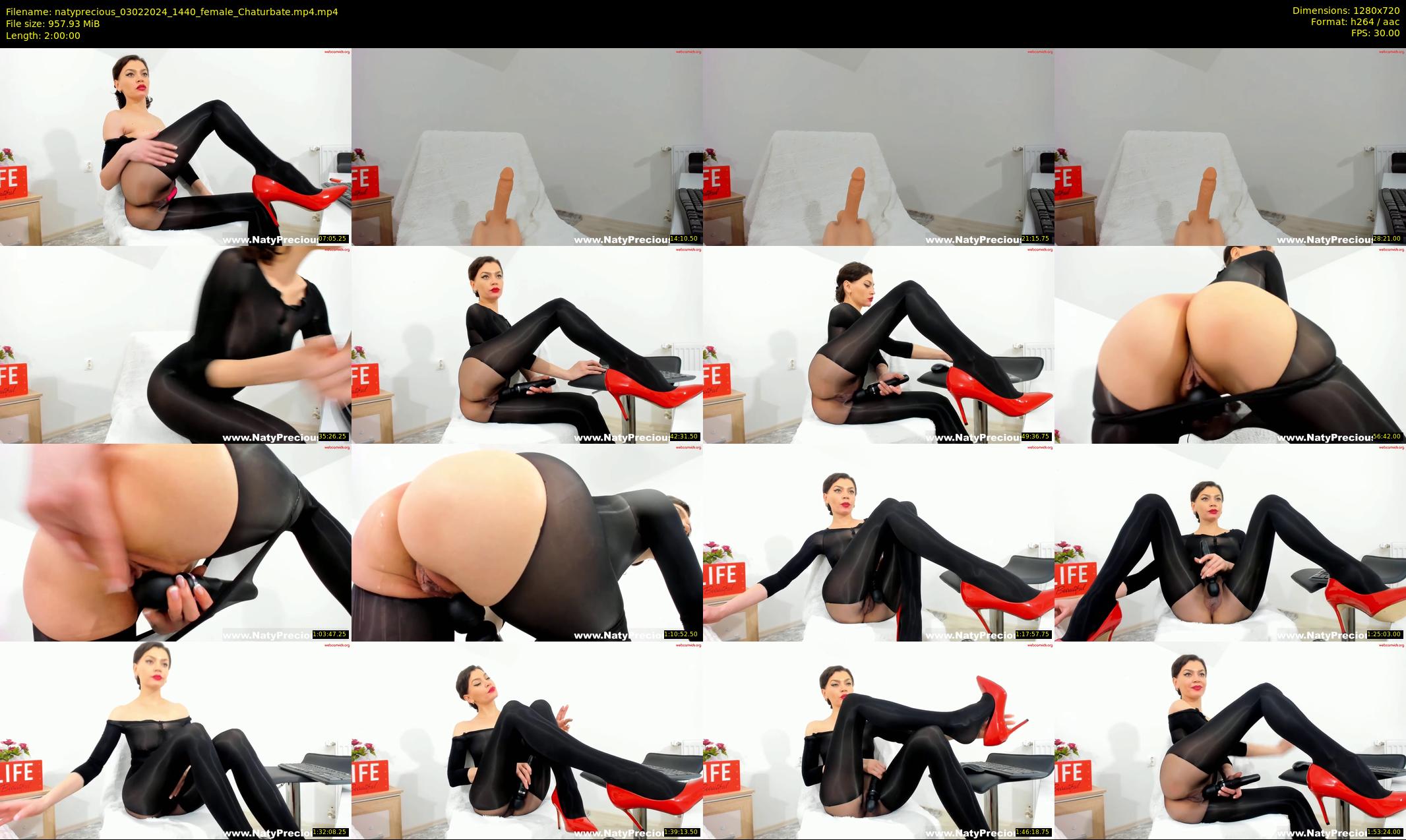 natyprecious — 120 minute Chaturbate female cam show recording, 720p, Feb 3, 2024