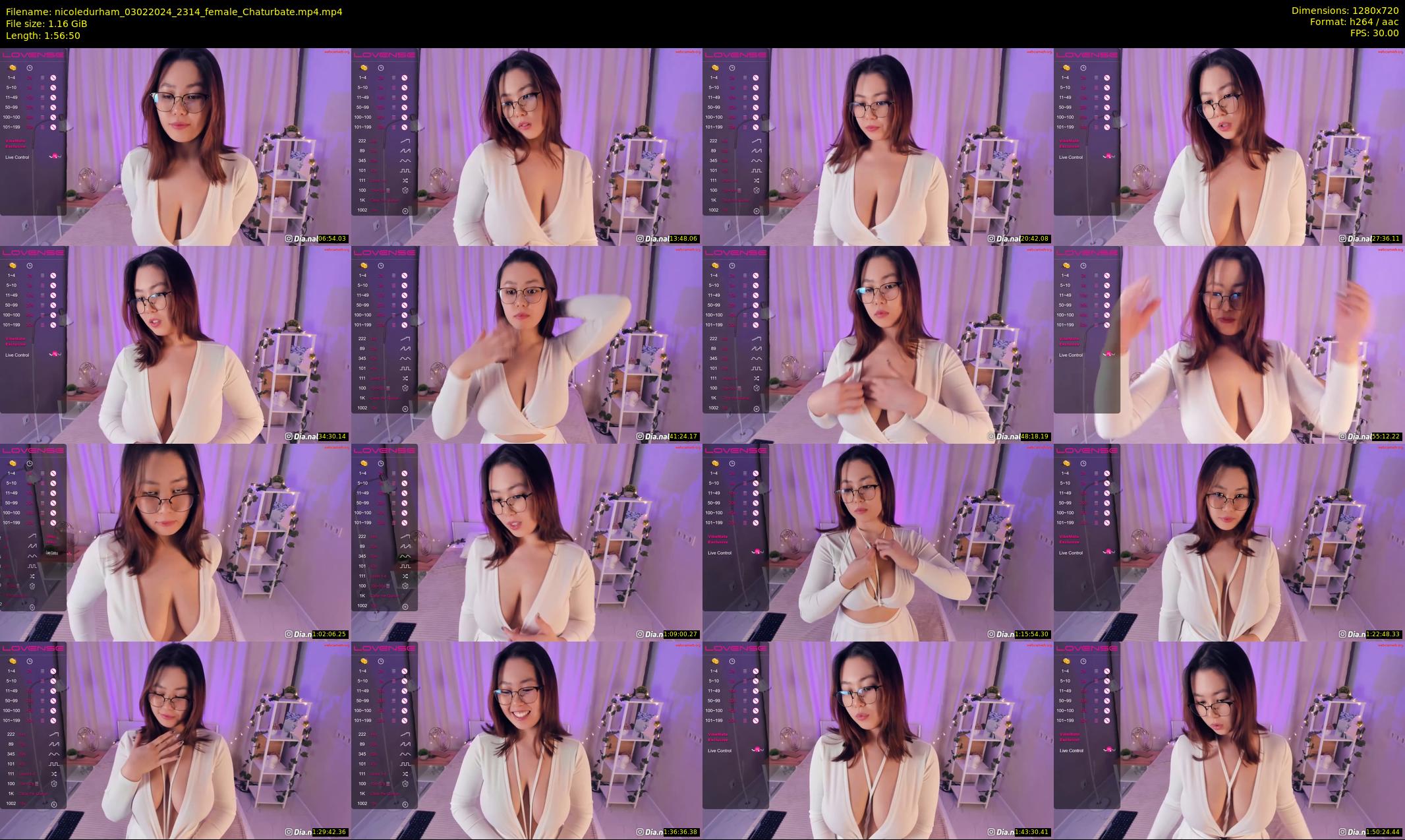 nicoledurham — 117 minute Chaturbate female cam show recording, 720p, Feb 3, 2024