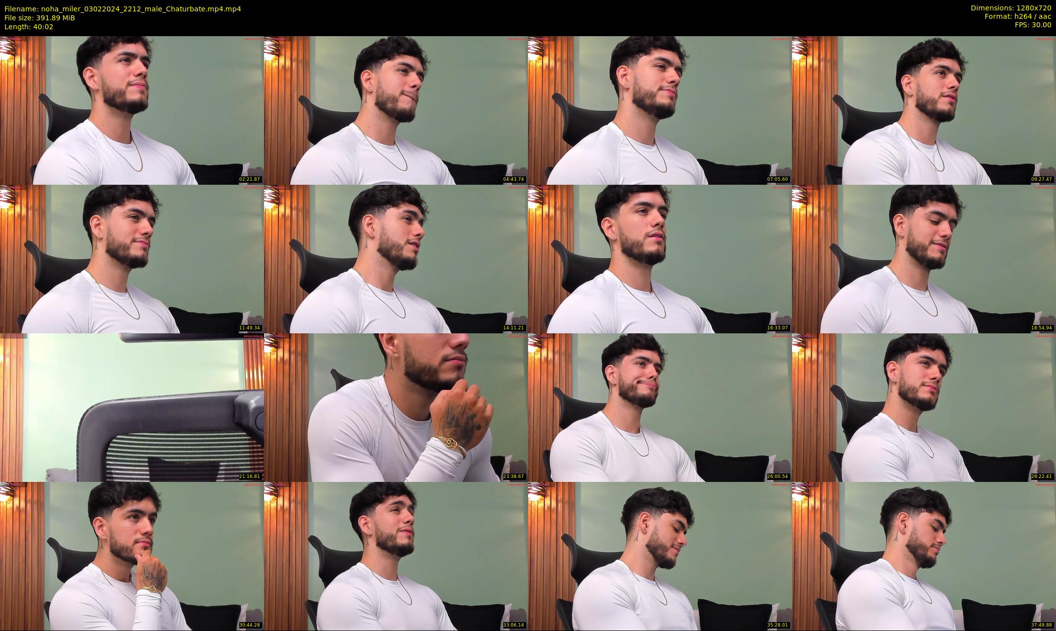 noha_miler — 41 minute Chaturbate male cam show recording, 720p, Feb 3, 2024