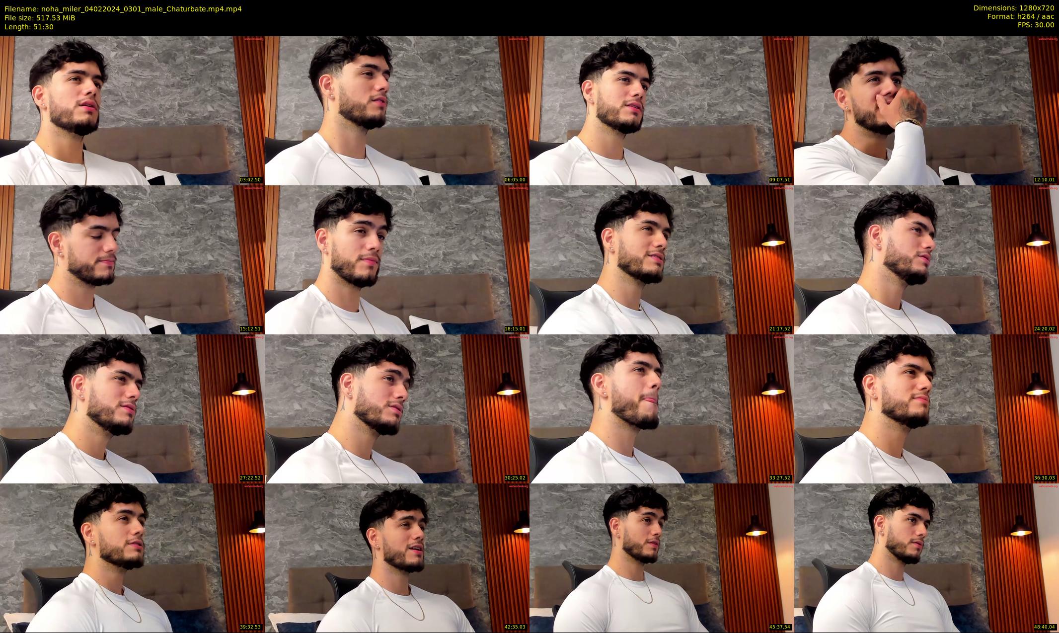 noha_miler — 52 minute Chaturbate male cam show recording, 720p, Feb 4, 2024